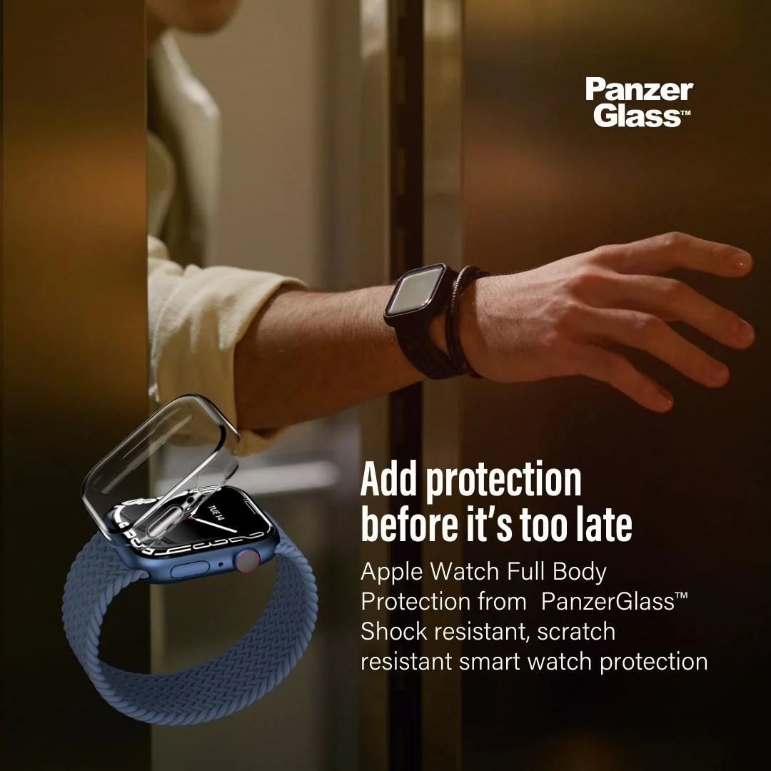 PanzerGlass® Full body Case Black Apple Watch SE 3 | SE | 6 | 5 | 4 | 44mm - Image 6