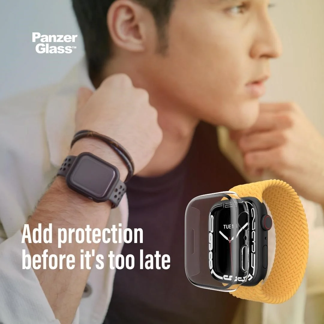 PanzerGlass® Full body Case Black Apple Watch SE 3 | SE | 6 | 5 | 4 | 44mm - Image 9