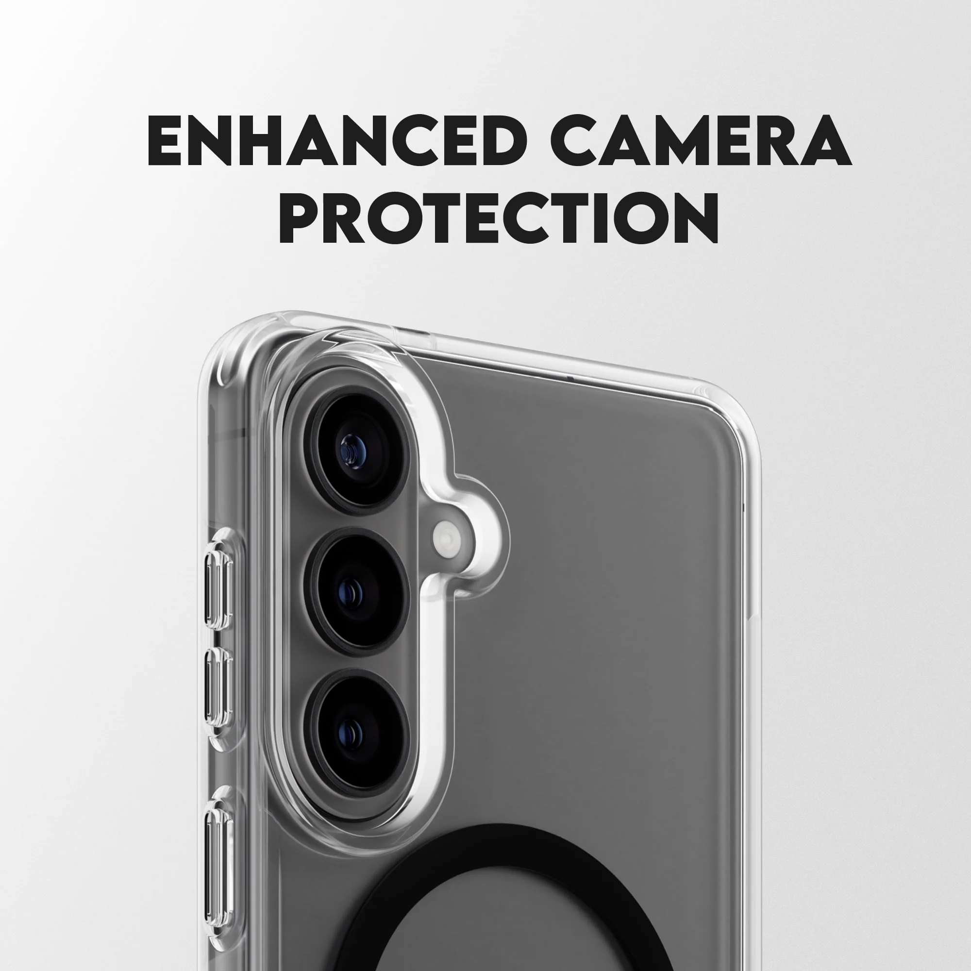 CARE™ by PanzerGlass® Kickstand Case Transparent w. Qi Samsung Galaxy S26+ - Image 11