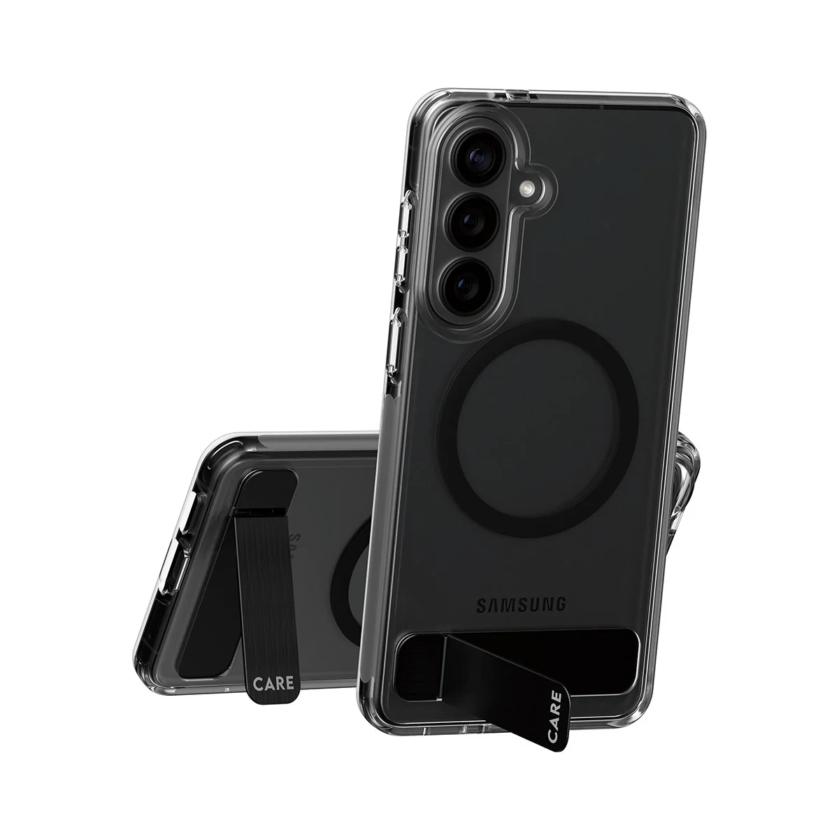 CARE™ by PanzerGlass® Kickstand Case Transparent w. Qi Samsung Galaxy S26+ - Image 5