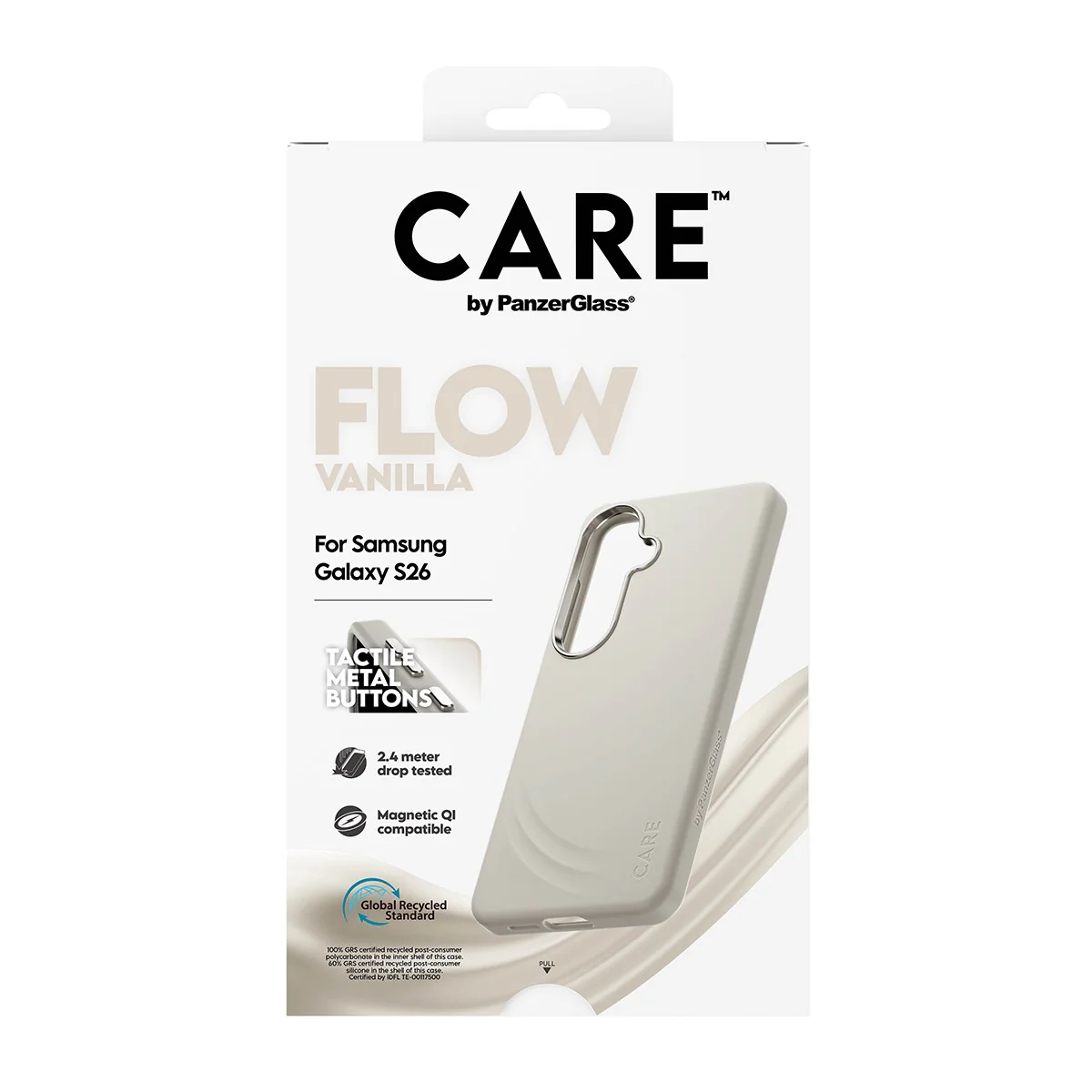CARE⢠by PanzerGlass® Flow Case Vanilla w. Qi Samsung Galaxy S26 - Image 3