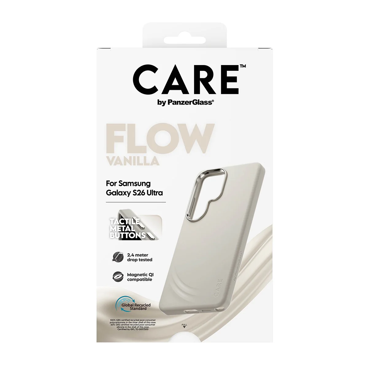 CARE⢠by PanzerGlass® Flow Case Vanilla w. Qi Samsung Galaxy S26 Ultra - Image 3