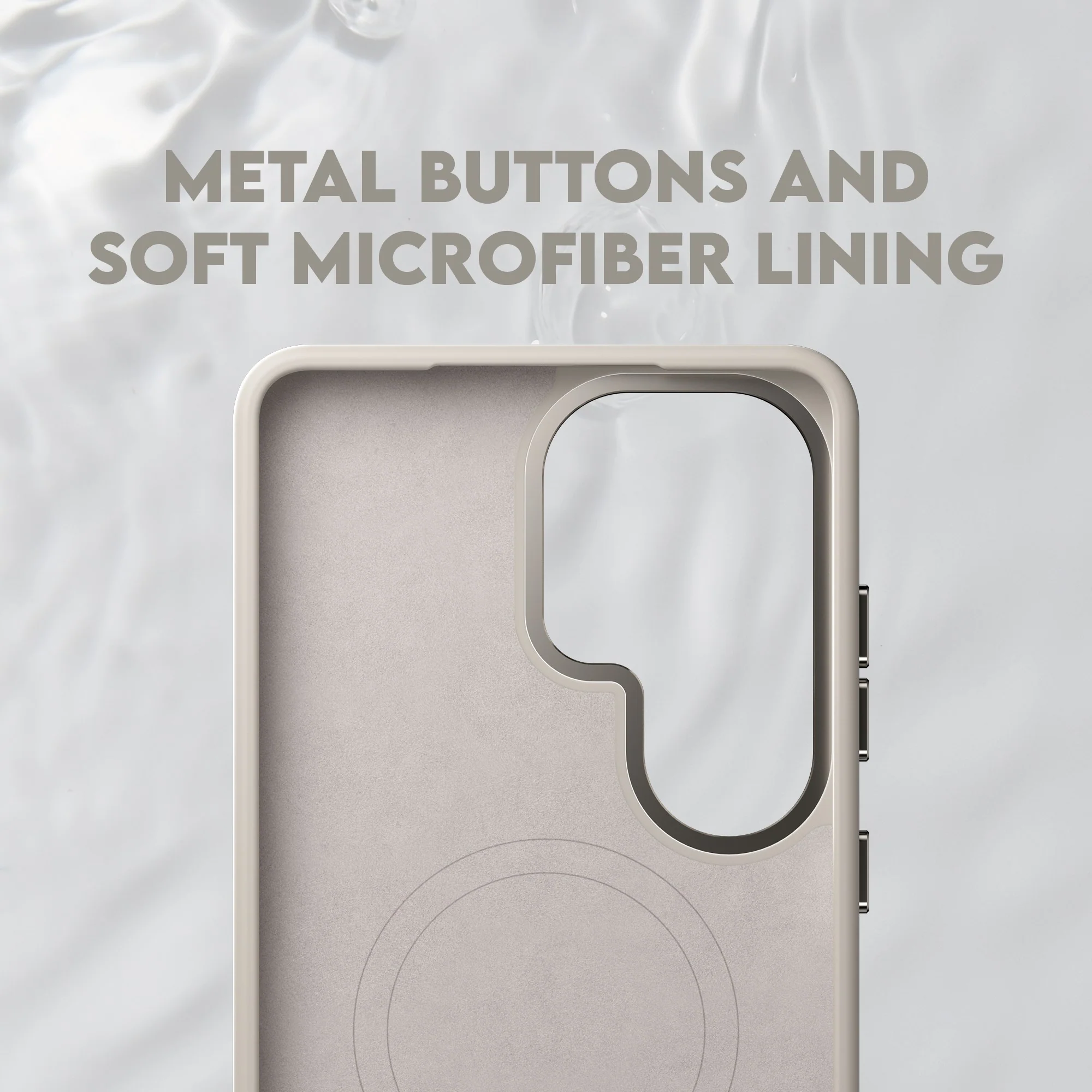 CARE⢠by PanzerGlass® Flow Case Vanilla w. Qi Samsung Galaxy S26 Ultra - Image 9