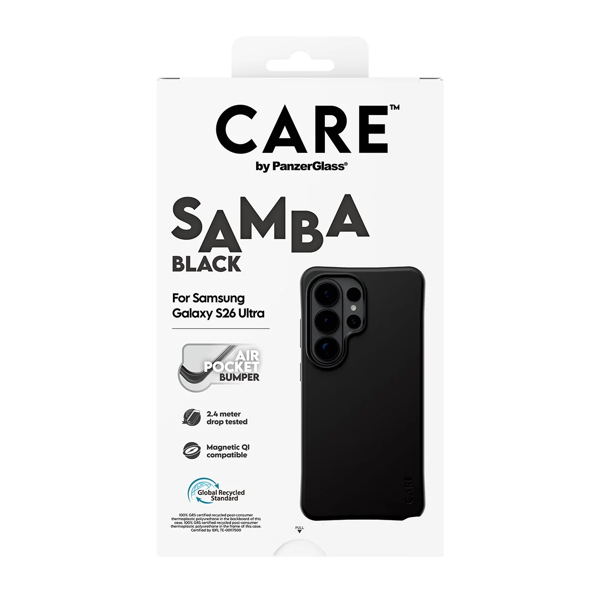 CARE™ by PanzerGlass® Samba Case Black w. Qi Samsung Galaxy S26 Ultra - Image 3
