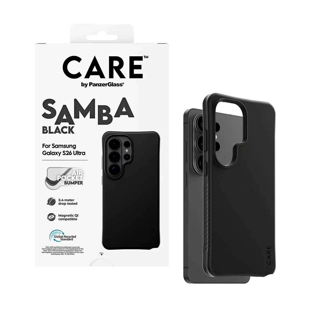 CARE™ by PanzerGlass® Samba Case Black w. Qi Samsung Galaxy S26 Ultra - Image 5