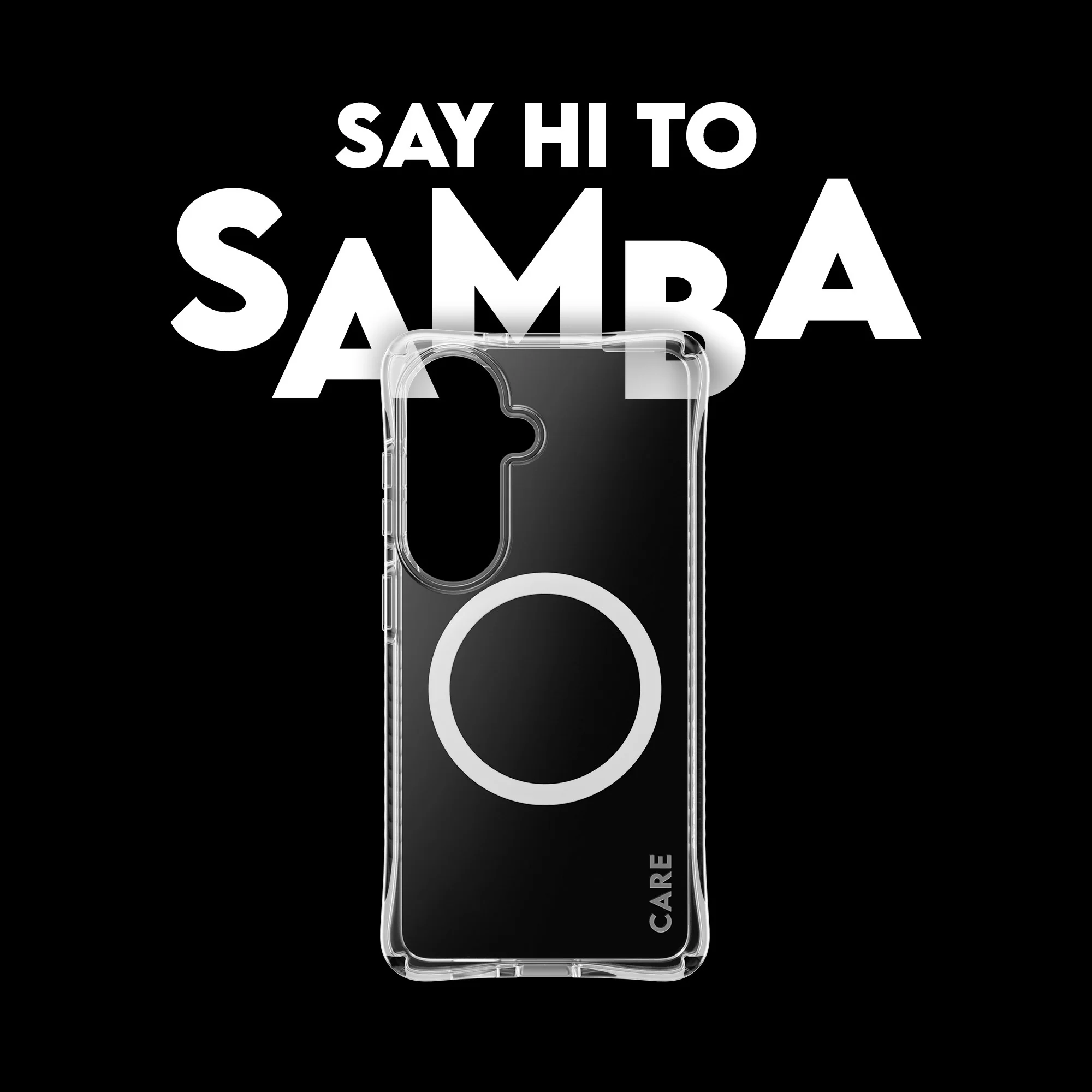 CARE™ by PanzerGlass® Samba Case Transparent w. White Qi Samsung Galaxy S26 - Image 7