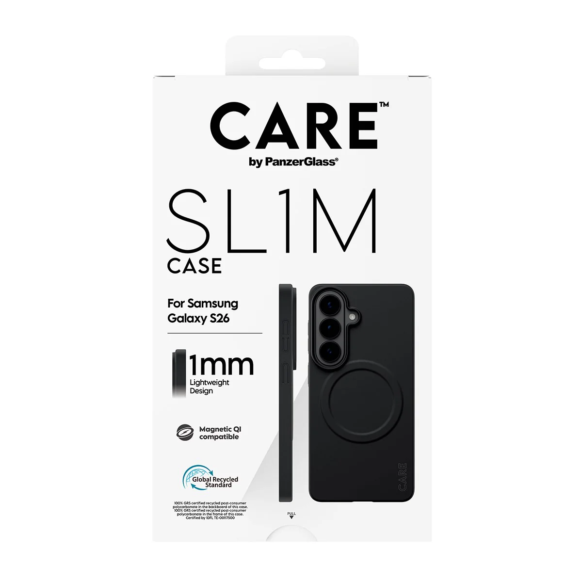 CARE⢠by PanzerGlass® SL1M Case Black w. Qi Samsung Galaxy S26 - Image 3