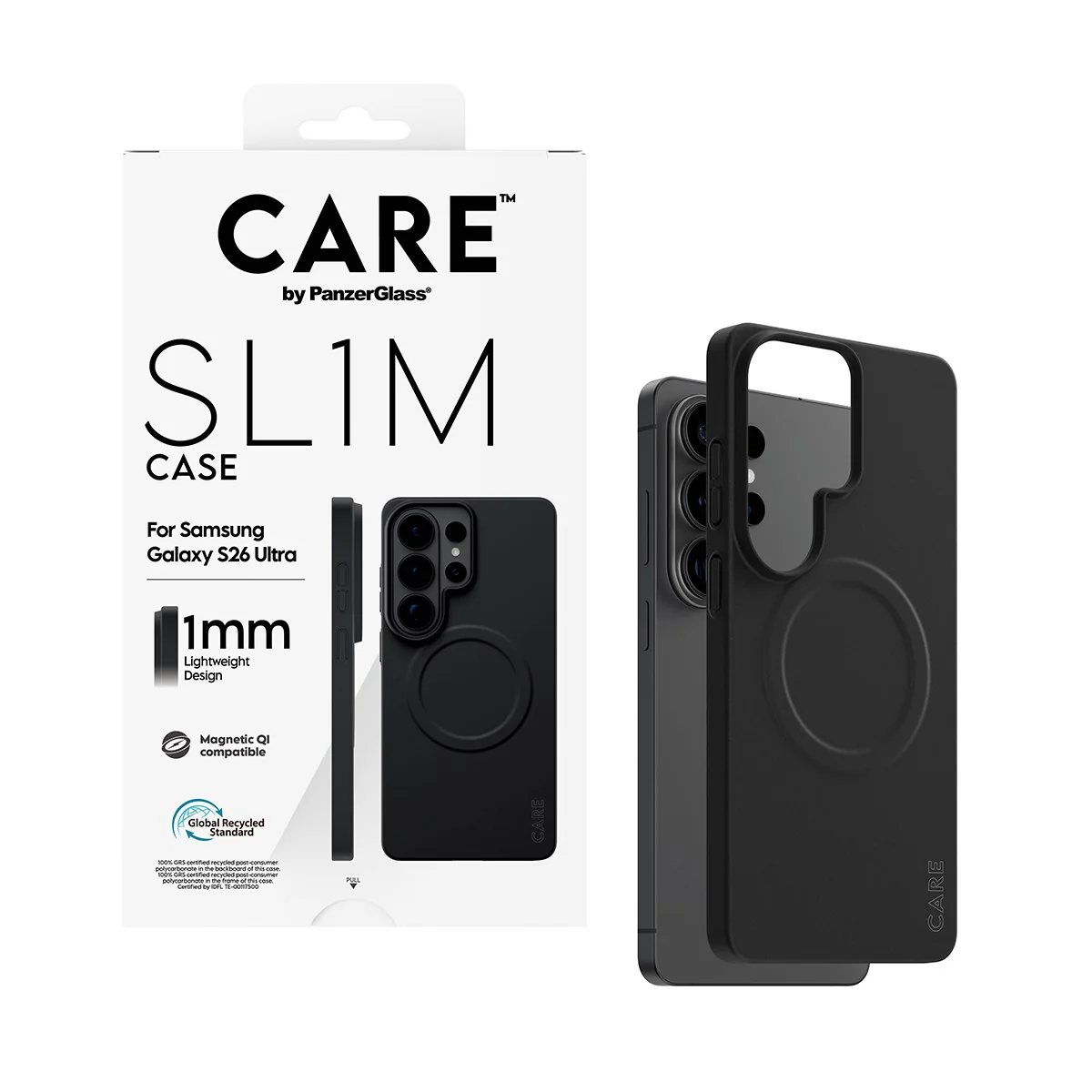CARE™ by PanzerGlass® SL1M Case Black w. Qi Samsung Galaxy S26 Ultra - Image 5