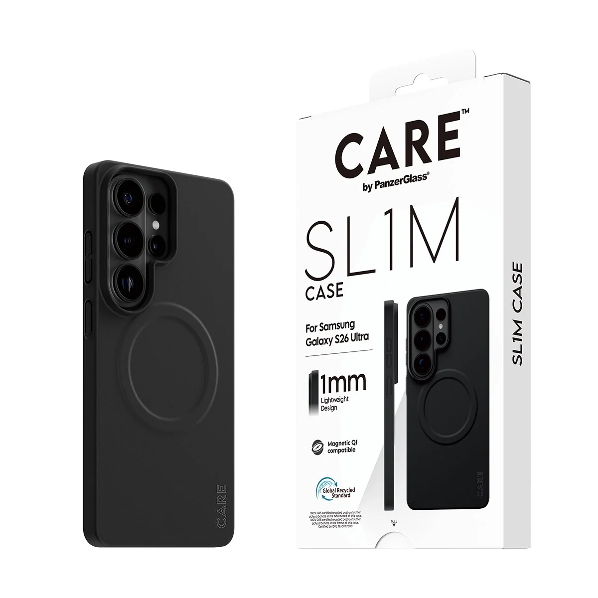 CARE™ by PanzerGlass® SL1M Case Black w. Qi Samsung Galaxy S26 Ultra - Image 6