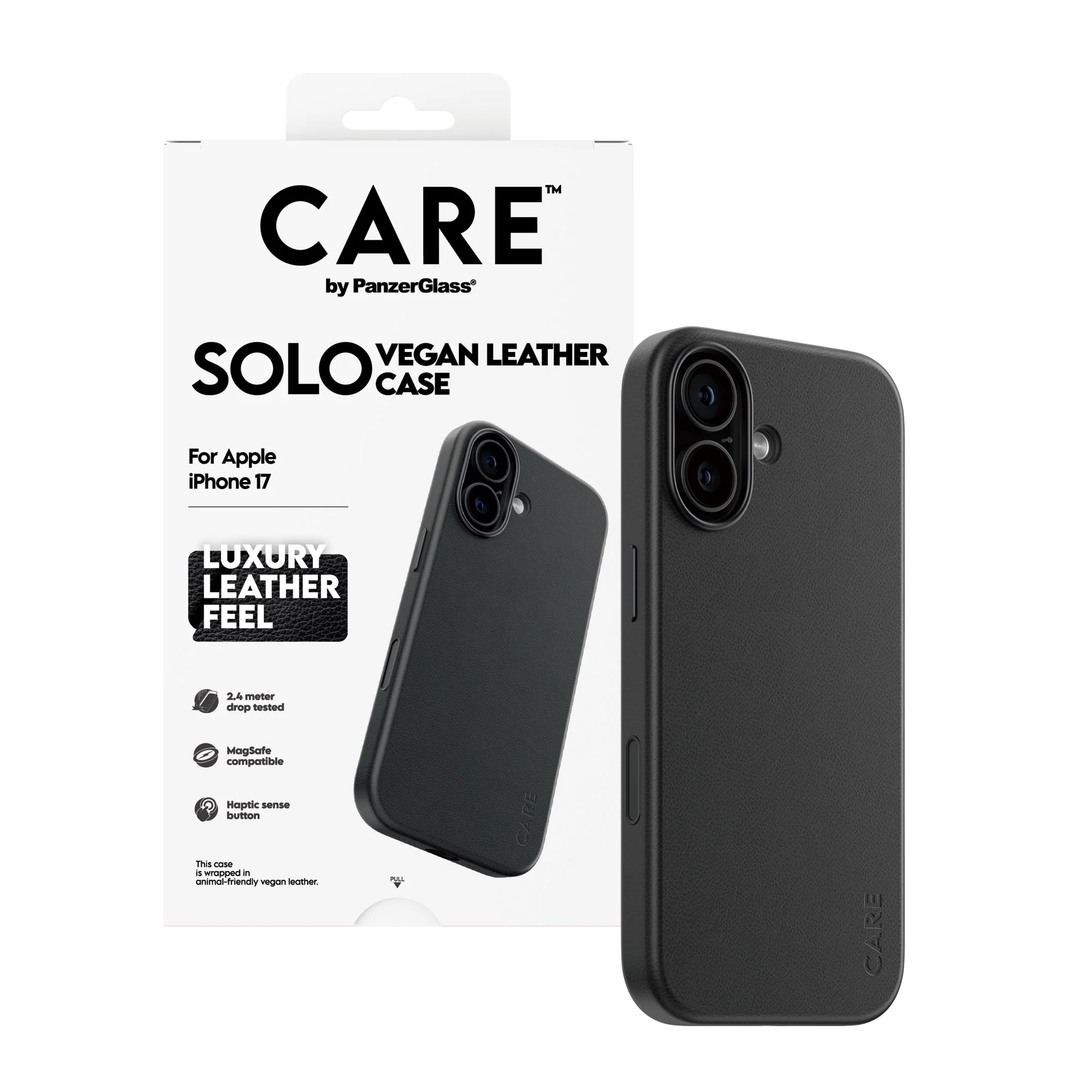 CARE™ by PanzerGlass® Solo Case Black iPhone 17 - Image 5