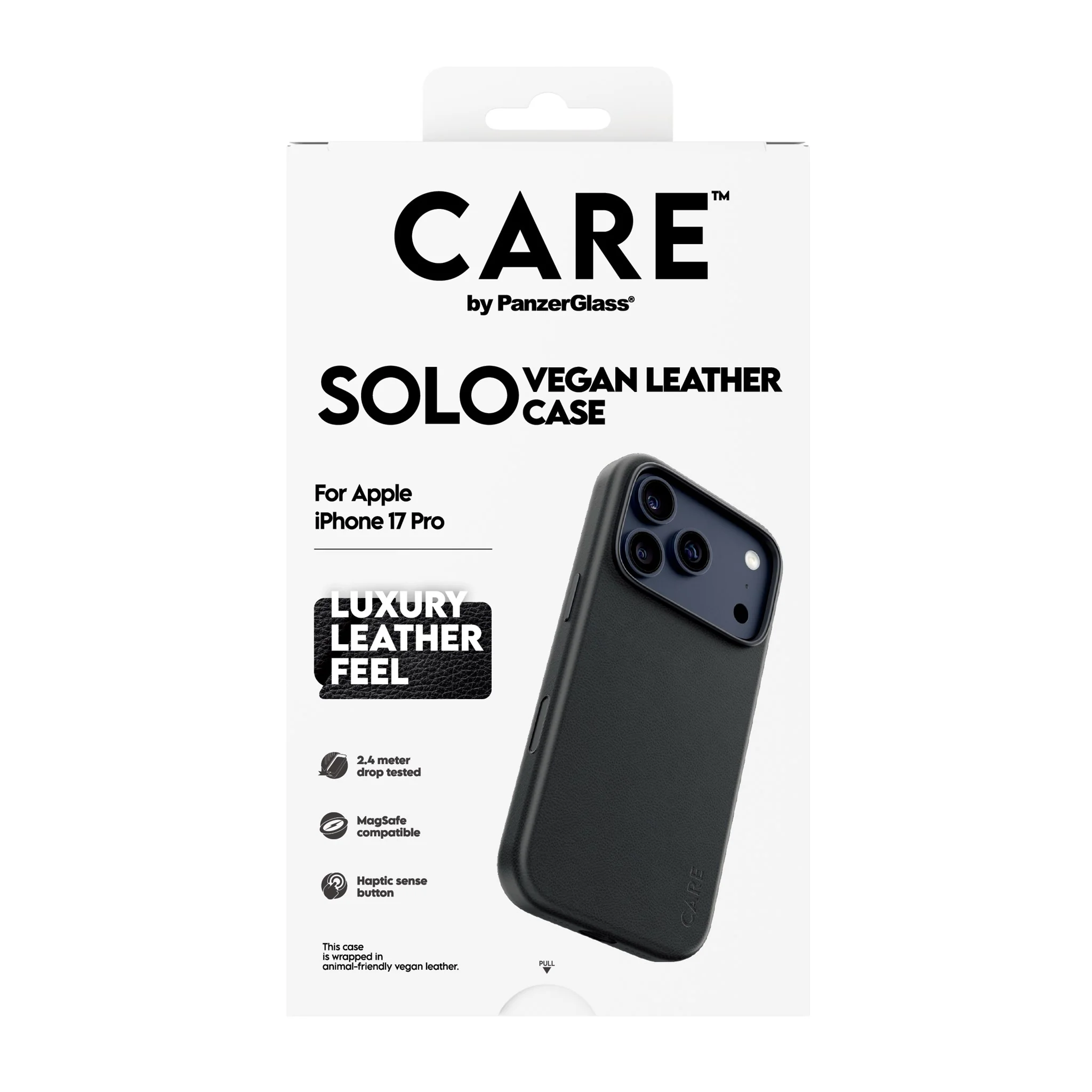 CARE⢠by PanzerGlass® Solo Case Black iPhone 17 Pro - Image 3