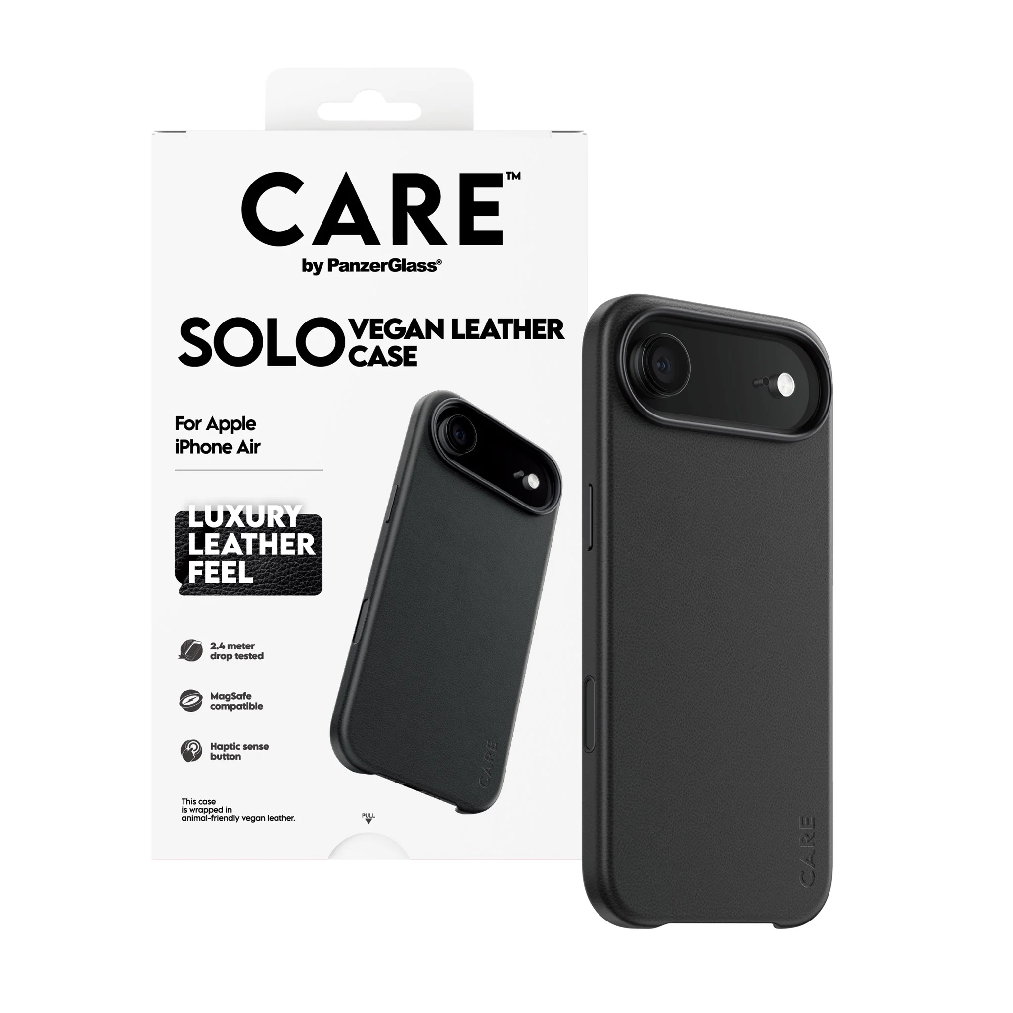 CARE⢠by PanzerGlass® Solo Case Black iPhone Air - Image 5