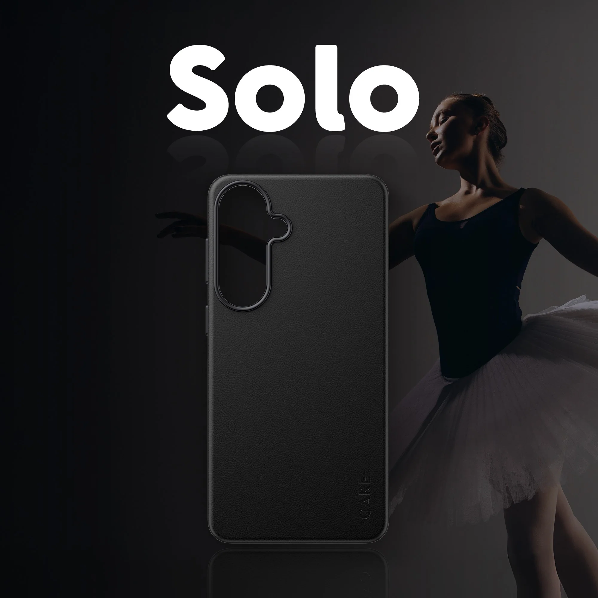 CARE™ by PanzerGlass® Solo Case Black w. Qi Samsung Galaxy S26 - Image 7