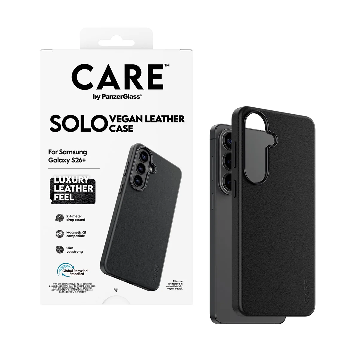 CARE⢠by PanzerGlass® Solo Case Black w. Qi Samsung Galaxy S26+ - Image 5