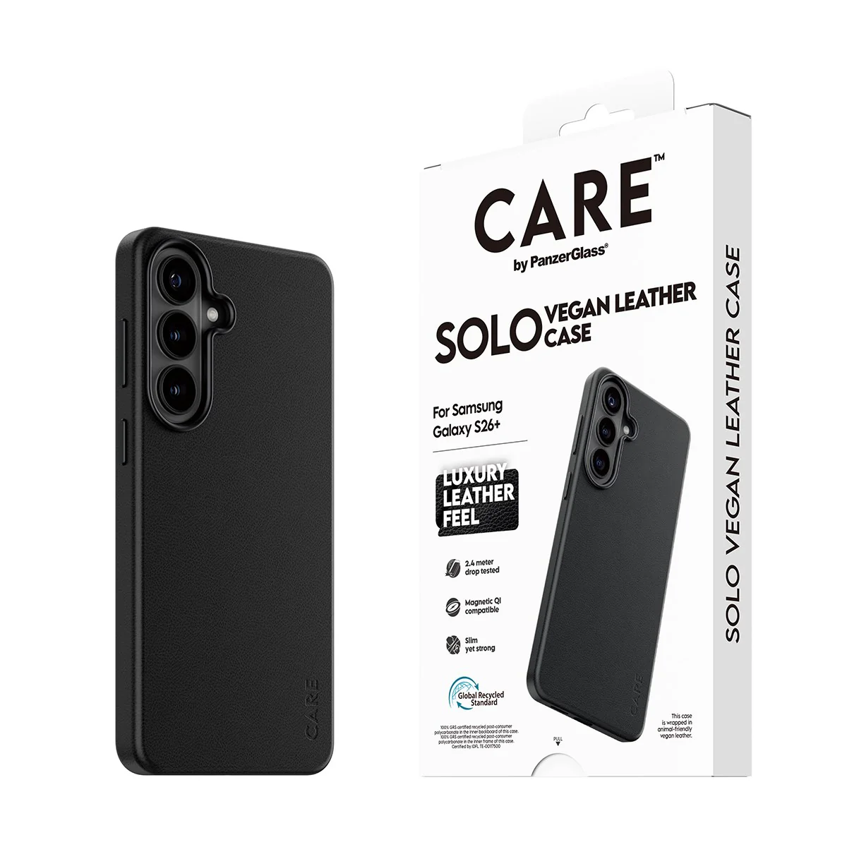CARE⢠by PanzerGlass® Solo Case Black w. Qi Samsung Galaxy S26+ - Image 6