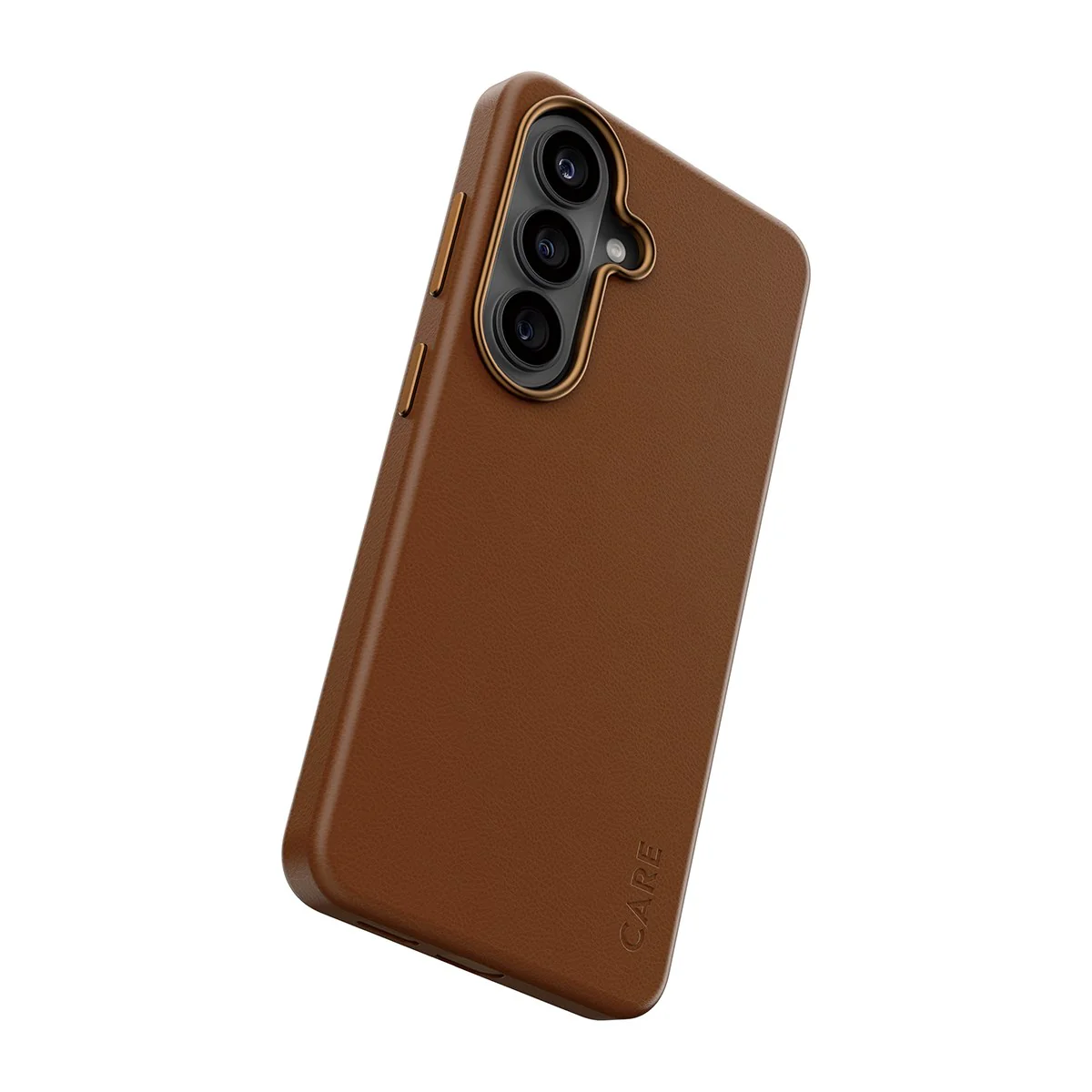 CARE⢠by PanzerGlass® Solo Case Brown w. Qi Samsung Galaxy S26