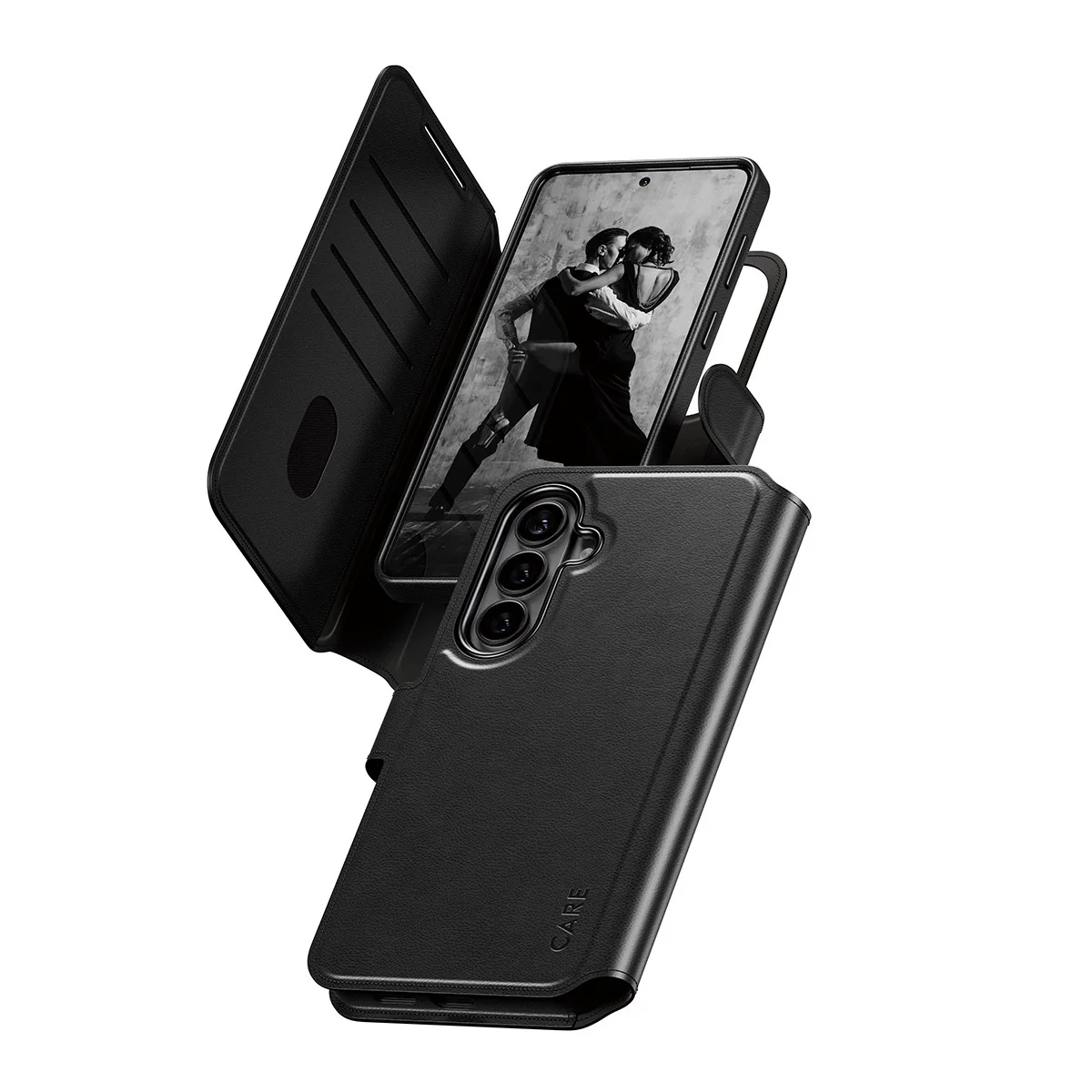 CARE™ by PanzerGlass® Tango 2-in-1 Wallet Case w. Qi Samsung Galaxy S26+