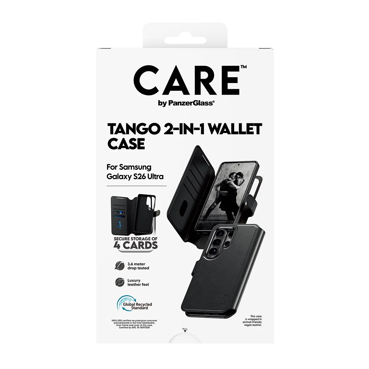 CARE™ by PanzerGlass® Tango 2-in-1 Wallet Case w. Qi Samsung Galaxy S26 Ultra - Image 3