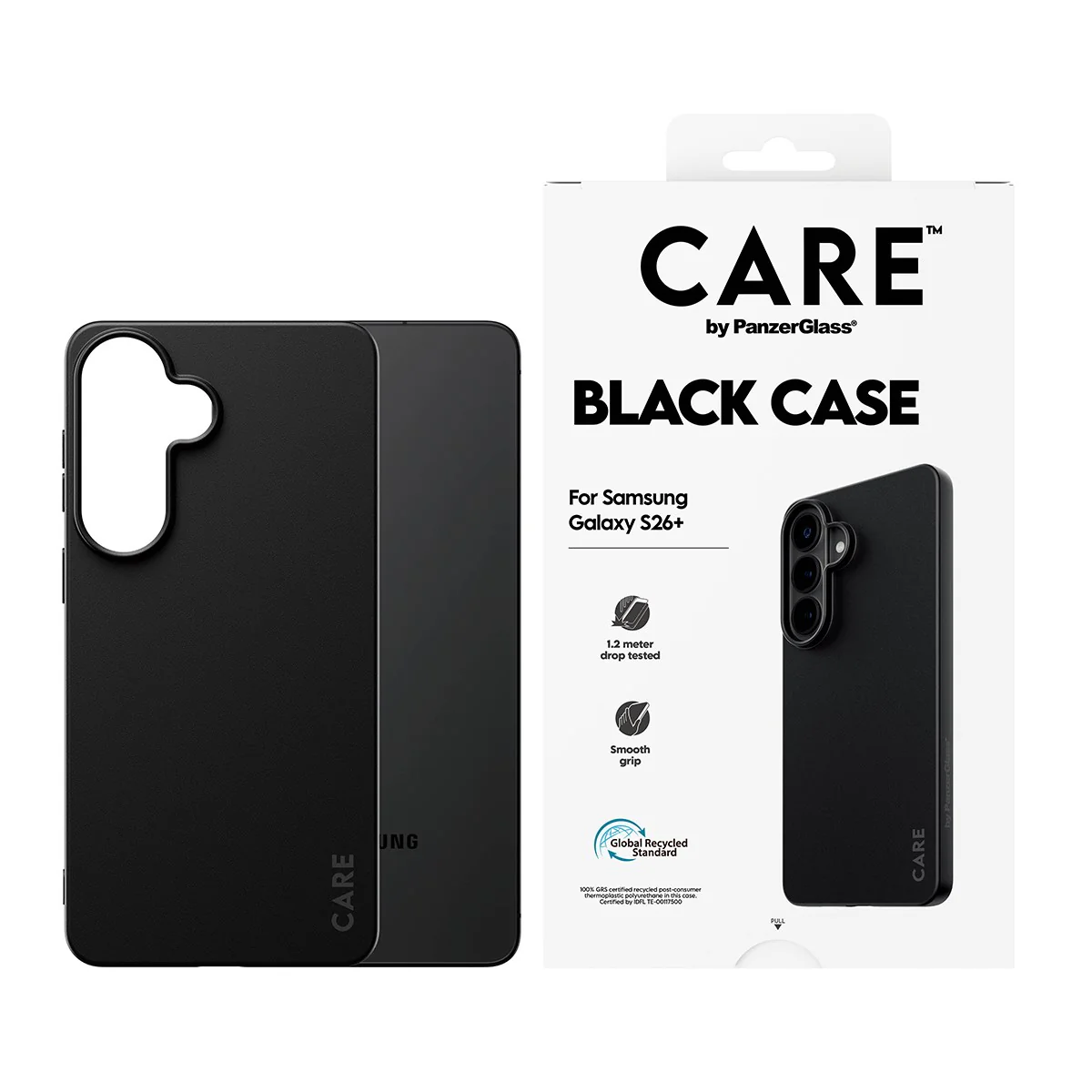 CARE⢠by PanzerGlass® TPU Case Black Samsung Galaxy S26+ - Image 2