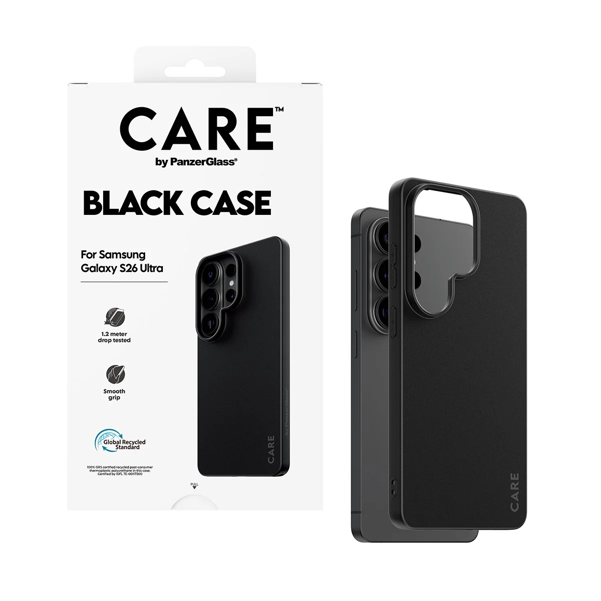 CARE™ by PanzerGlass® TPU Case Black Samsung Galaxy S26 Ultra - Image 5
