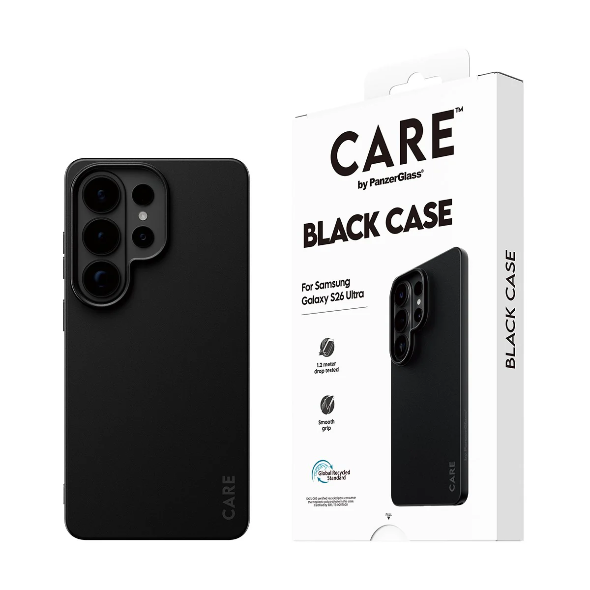 CARE™ by PanzerGlass® TPU Case Black Samsung Galaxy S26 Ultra - Image 6