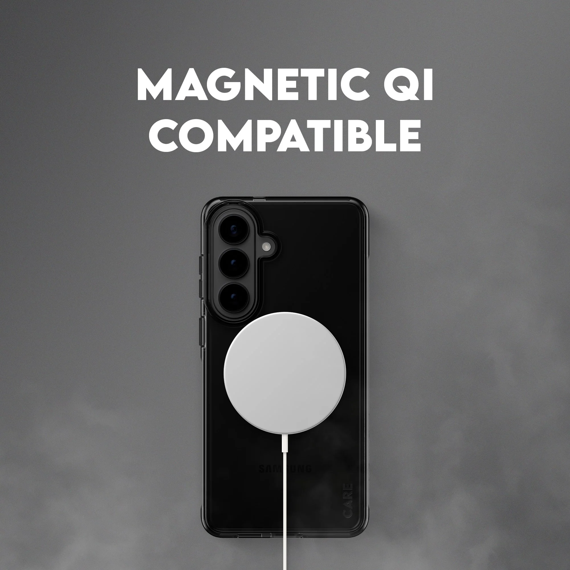 CARE™ by PanzerGlass® Smokey Case w. Black Qi Samsung Galaxy S26 - Image 10