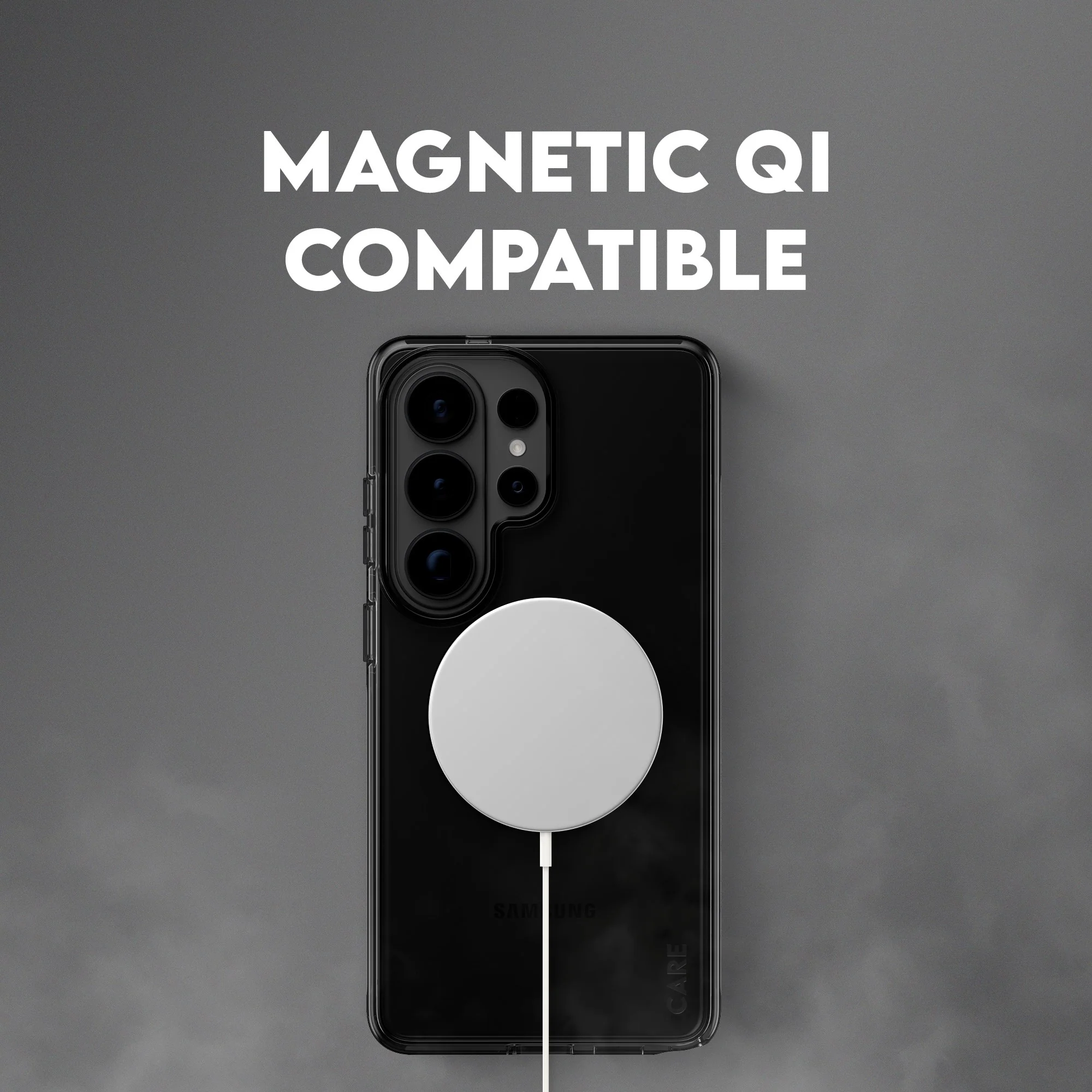 CARE™ by PanzerGlass® Smokey Case w. Black Qi Samsung Galaxy S26 Ultra - Image 11