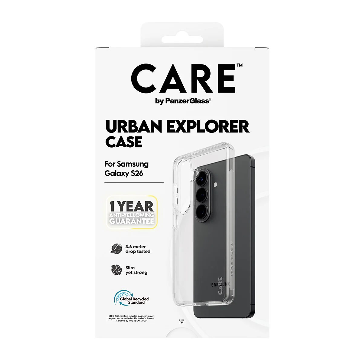 CARE™ by PanzerGlass® Urban Explorer Case Transparent Samsung Galaxy S26 - Image 3