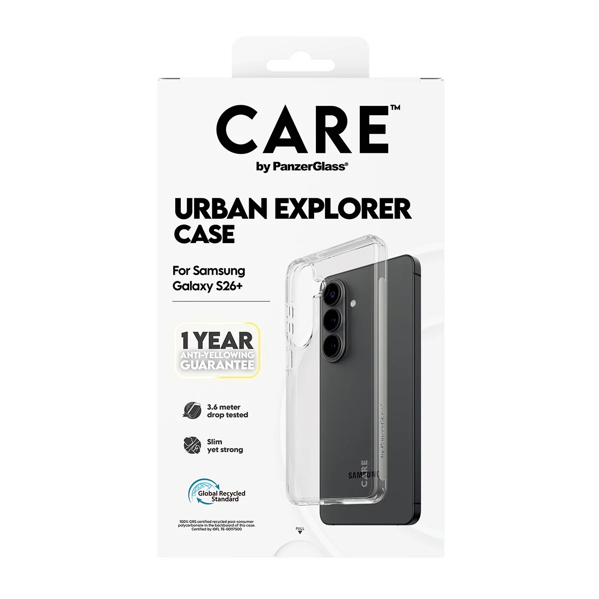 CARE™ by PanzerGlass® Urban Explorer Case Transparent Samsung Galaxy S26+ - Image 3