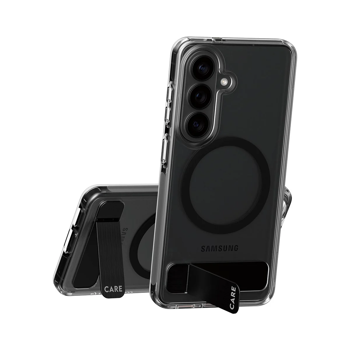 CARE™ by PanzerGlass® Kickstand Case Transparent w. Qi Samsung Galaxy S26 - Image 5