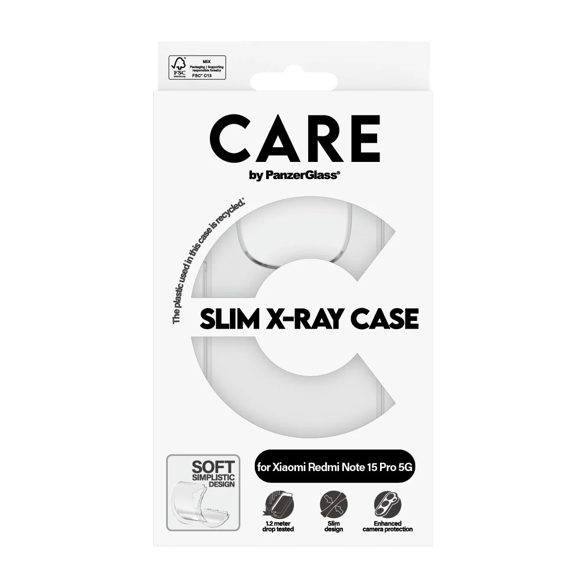 CARE⢠by PanzerGlass® X-Ray Case Xiaomi Redmi Note 15 Pro 5G - Image 3
