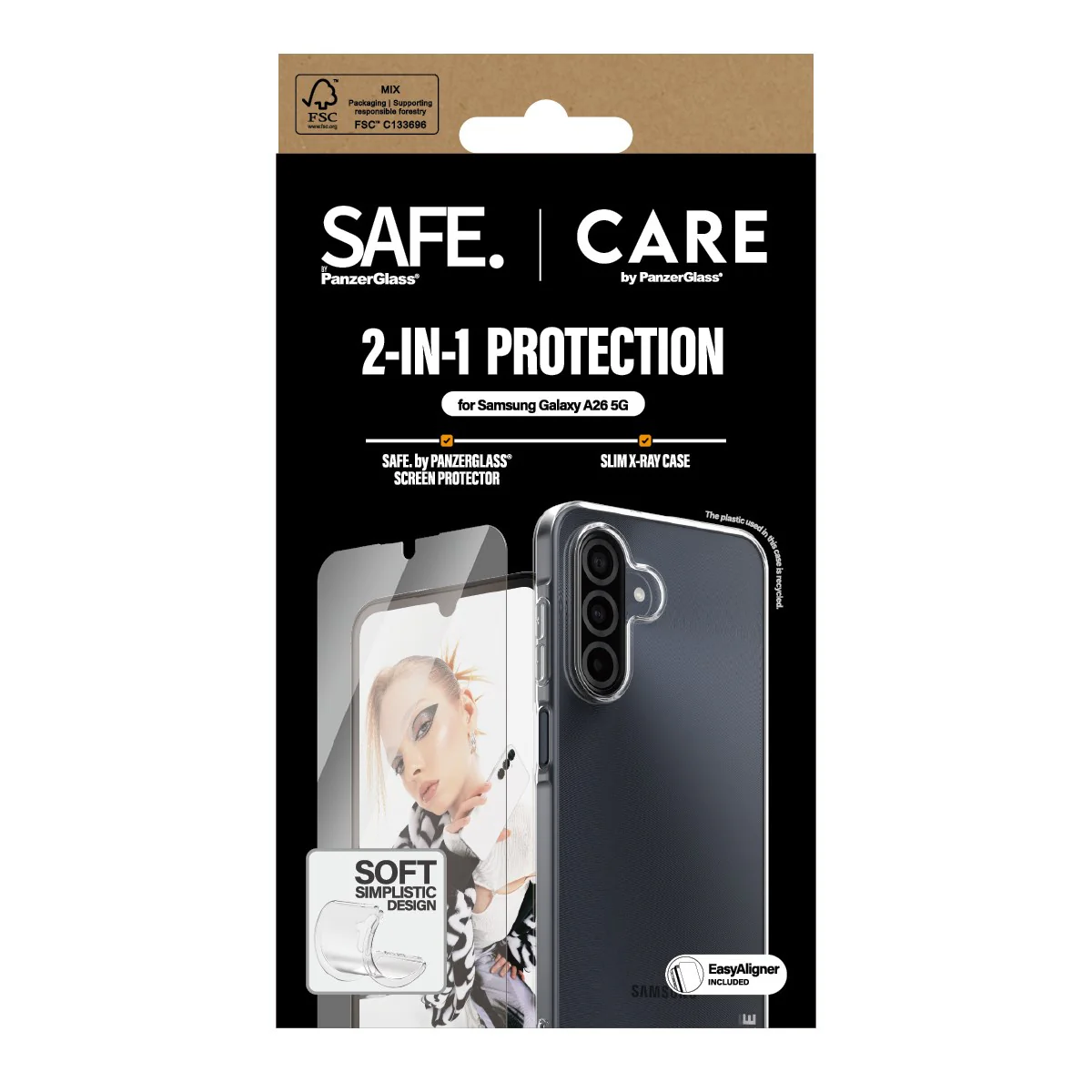 CARE™ by PanzerGlass® 2-in-1 Bundle Samsung Galaxy A26 5G - Image 3