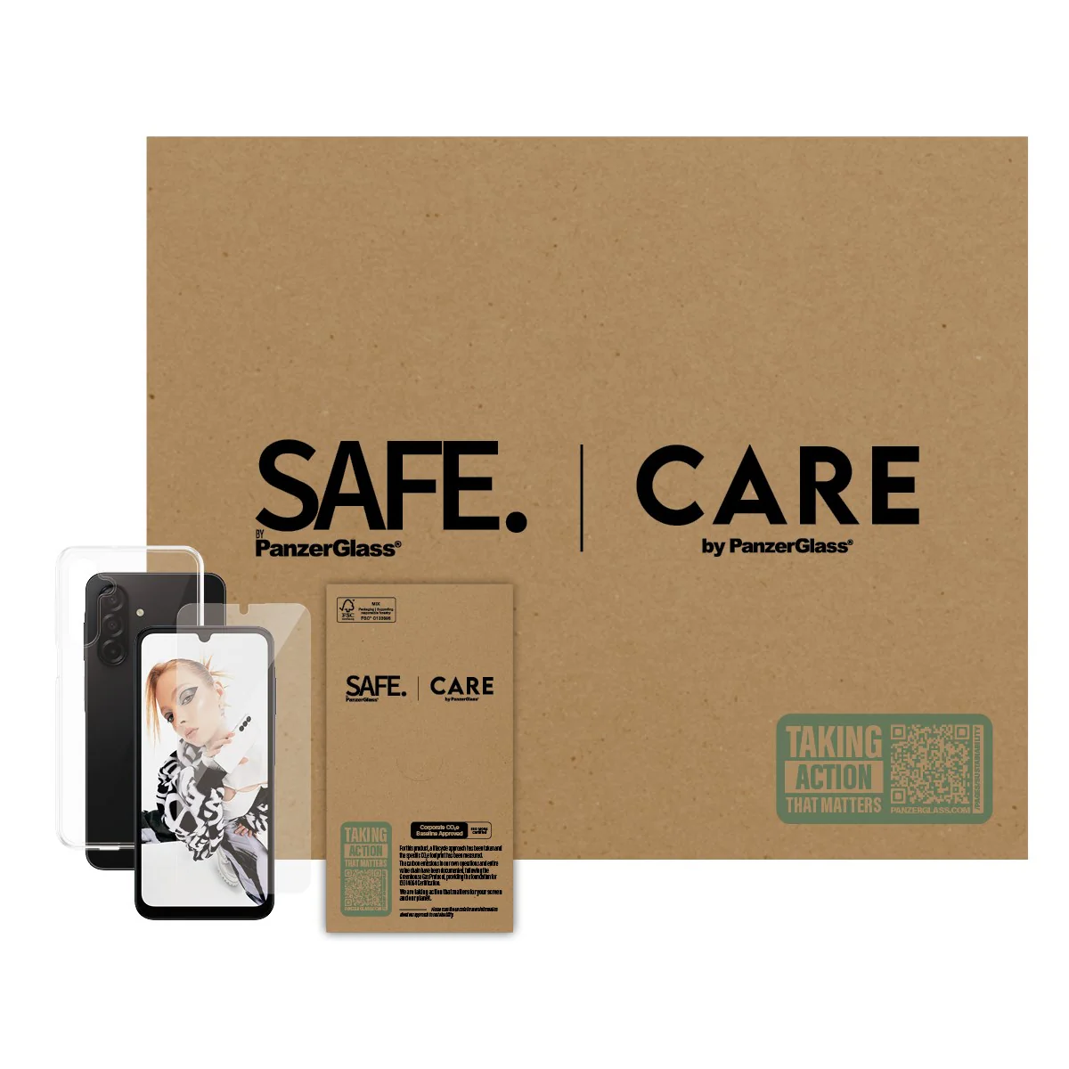 CARE™ by PanzerGlass® 2-in-1 Bundle Samsung Galaxy A26 5G - Image 2