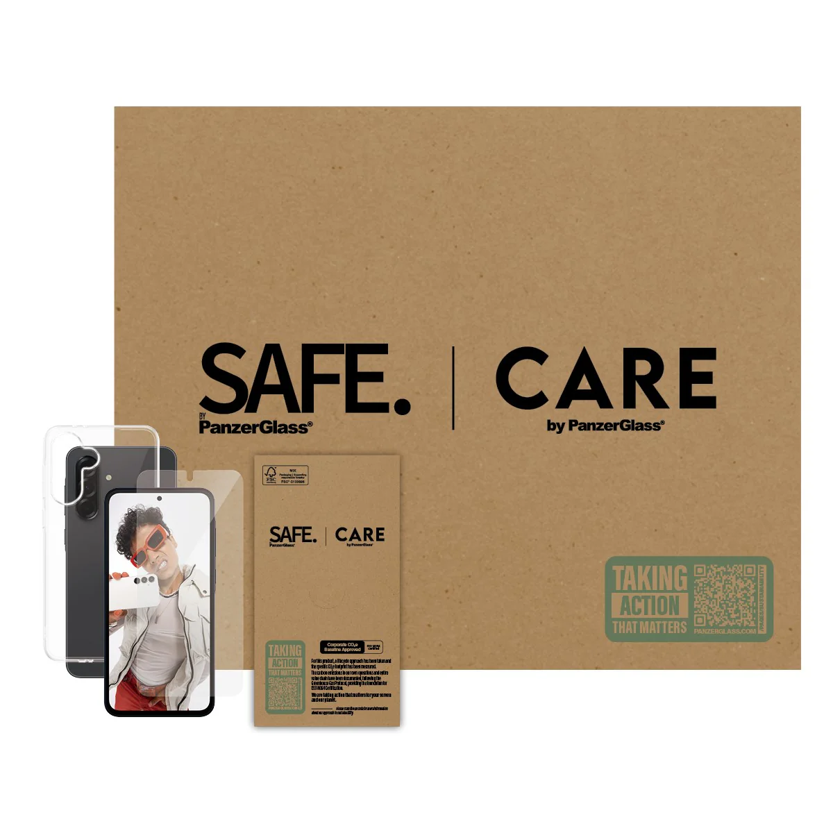 CARE™ by PanzerGlass® 2-in-1 Bundle Samsung Galaxy A36 5G - Image 2