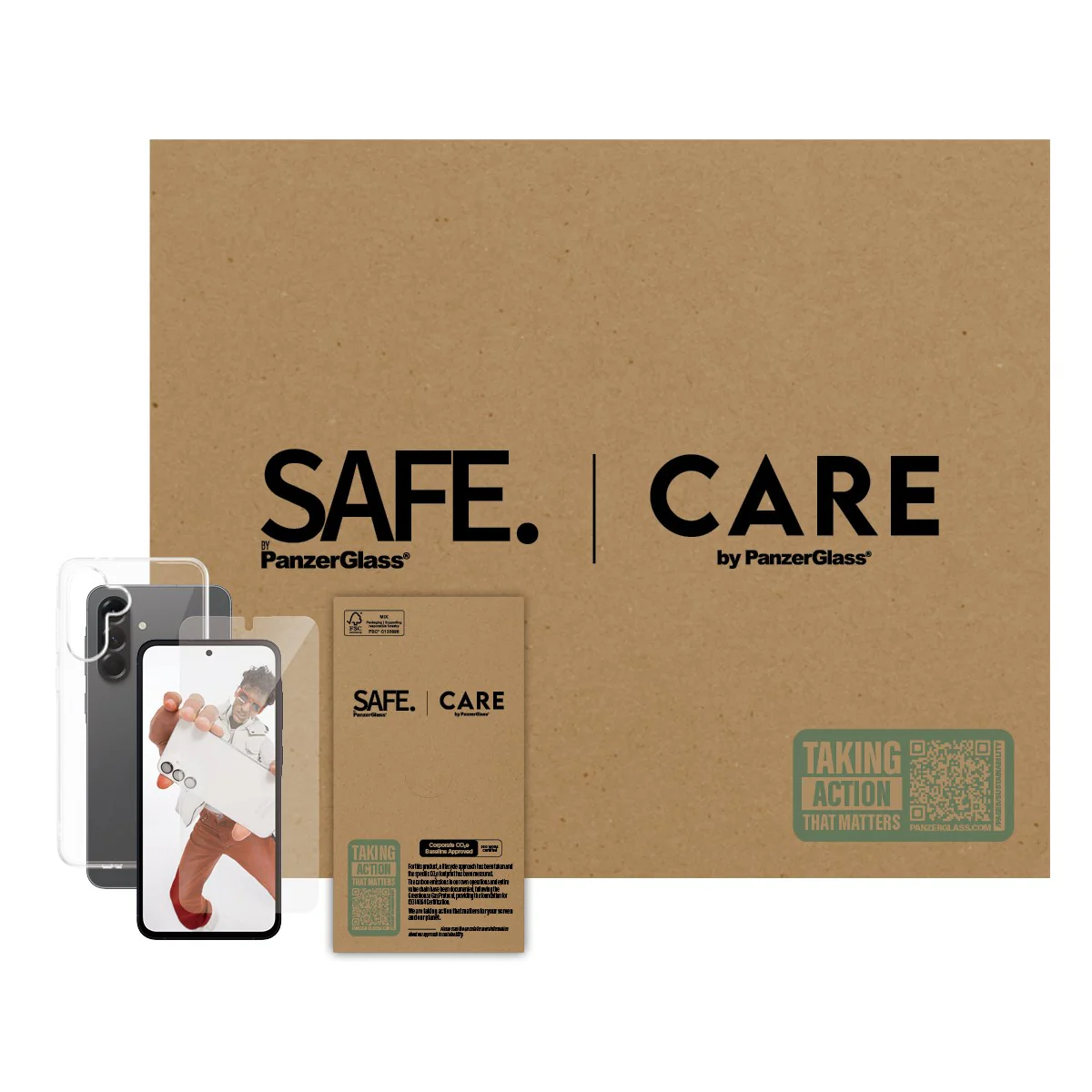 CARE™ by PanzerGlass® 2-in-1 Bundle Samsung Galaxy A56 5G - Image 2
