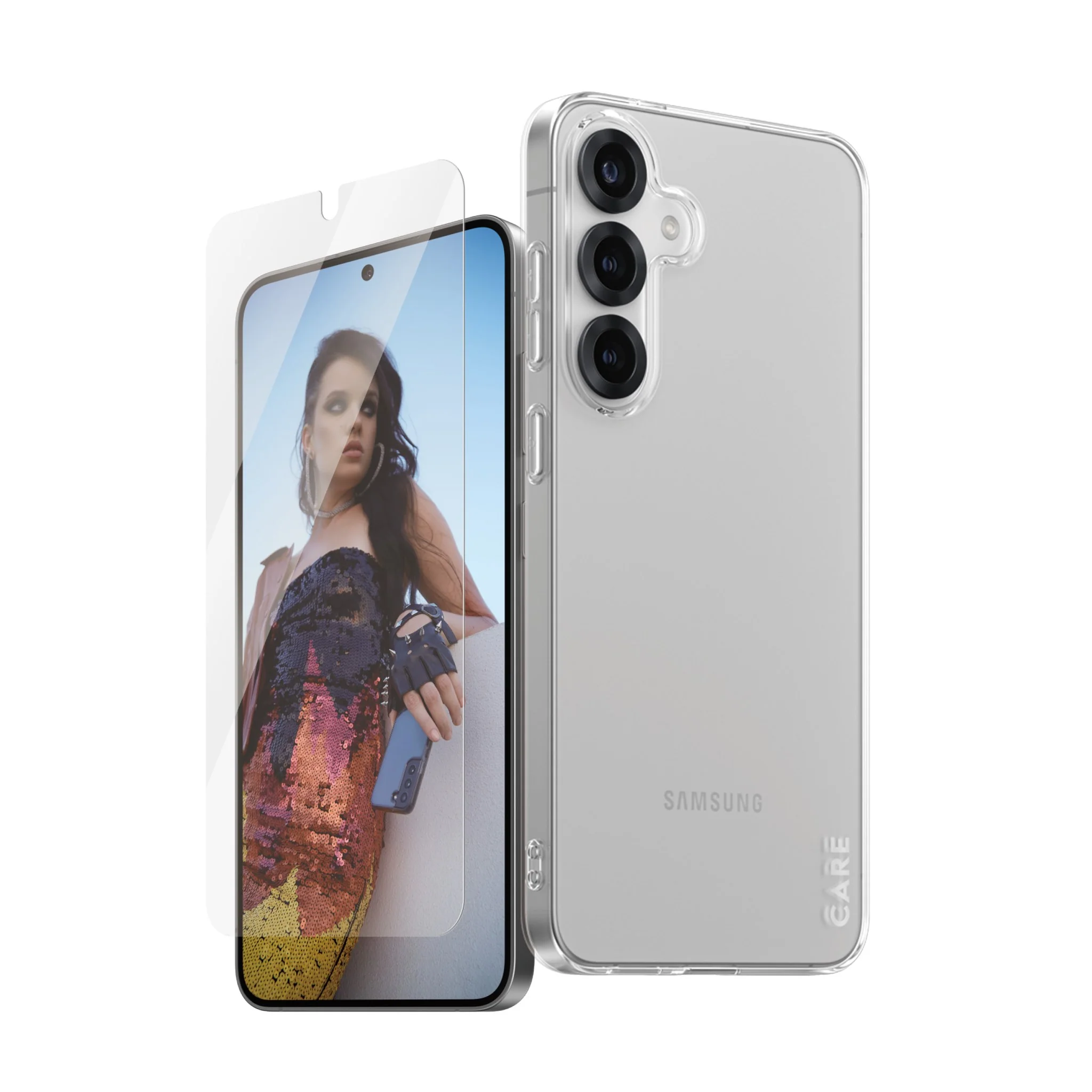 CARE™ by PanzerGlass® 2-in-1 Bundle Samsung Galaxy S25+