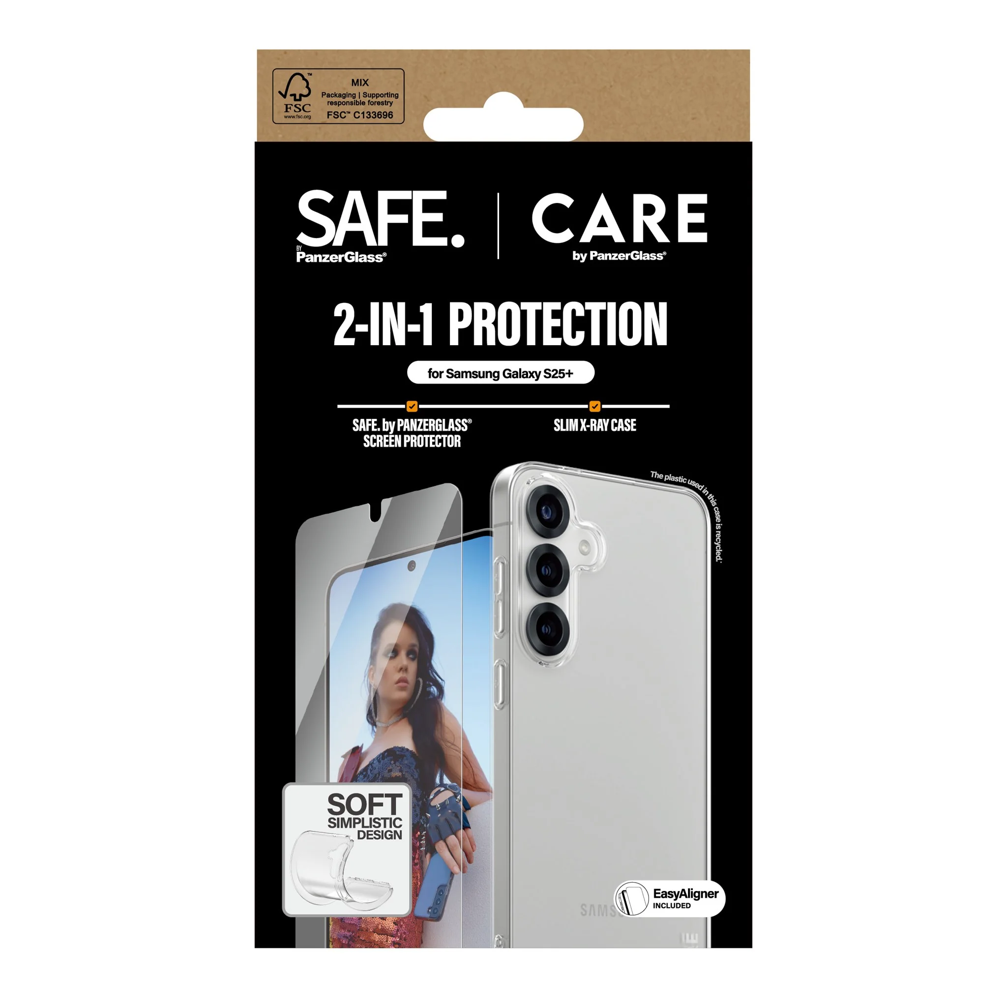 CARE™ by PanzerGlass® 2-in-1 Bundle Samsung Galaxy S25+ - Image 3