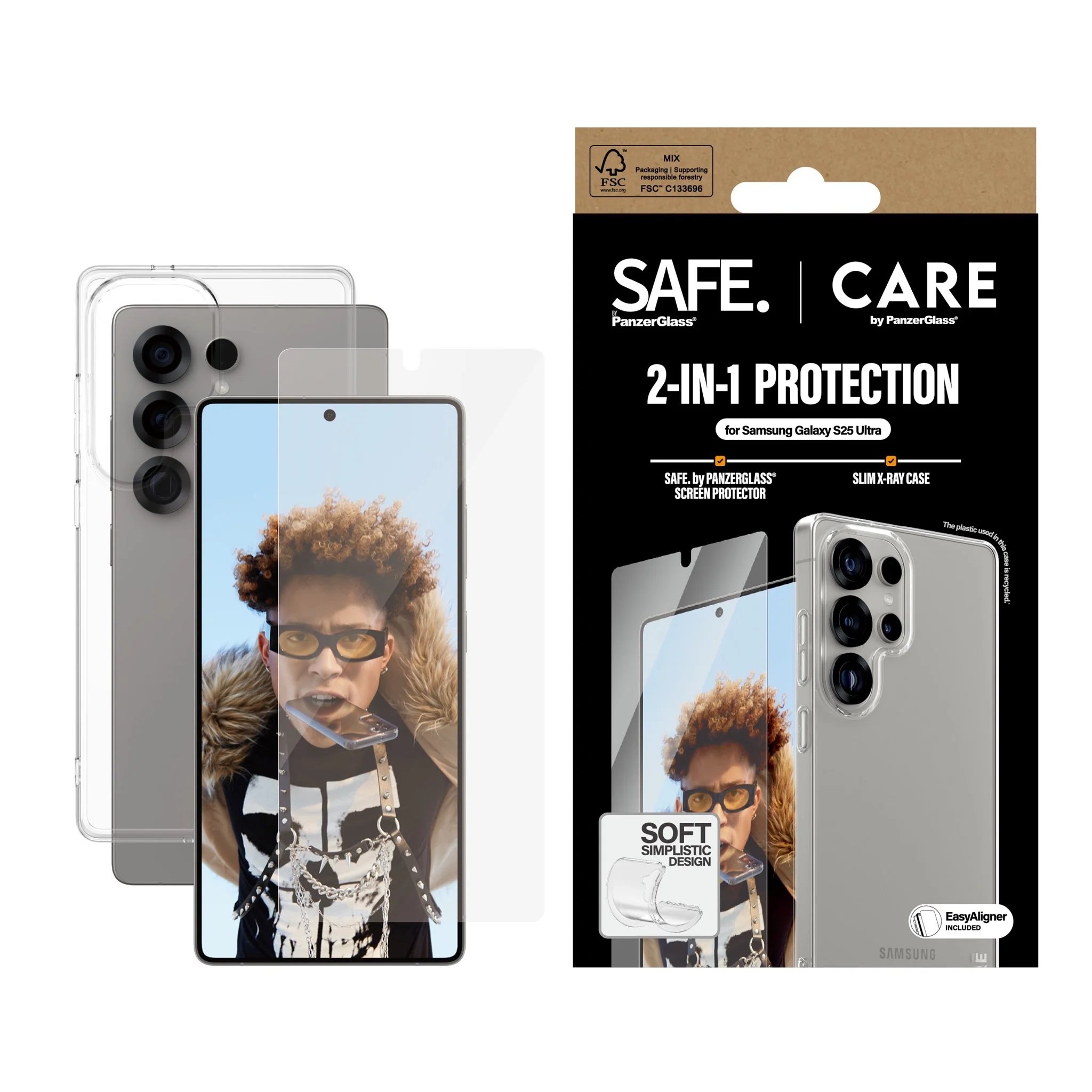 CARE⢠by PanzerGlass® 2-in-1 Bundle Samsung Galaxy S25 Ultra - Image 2