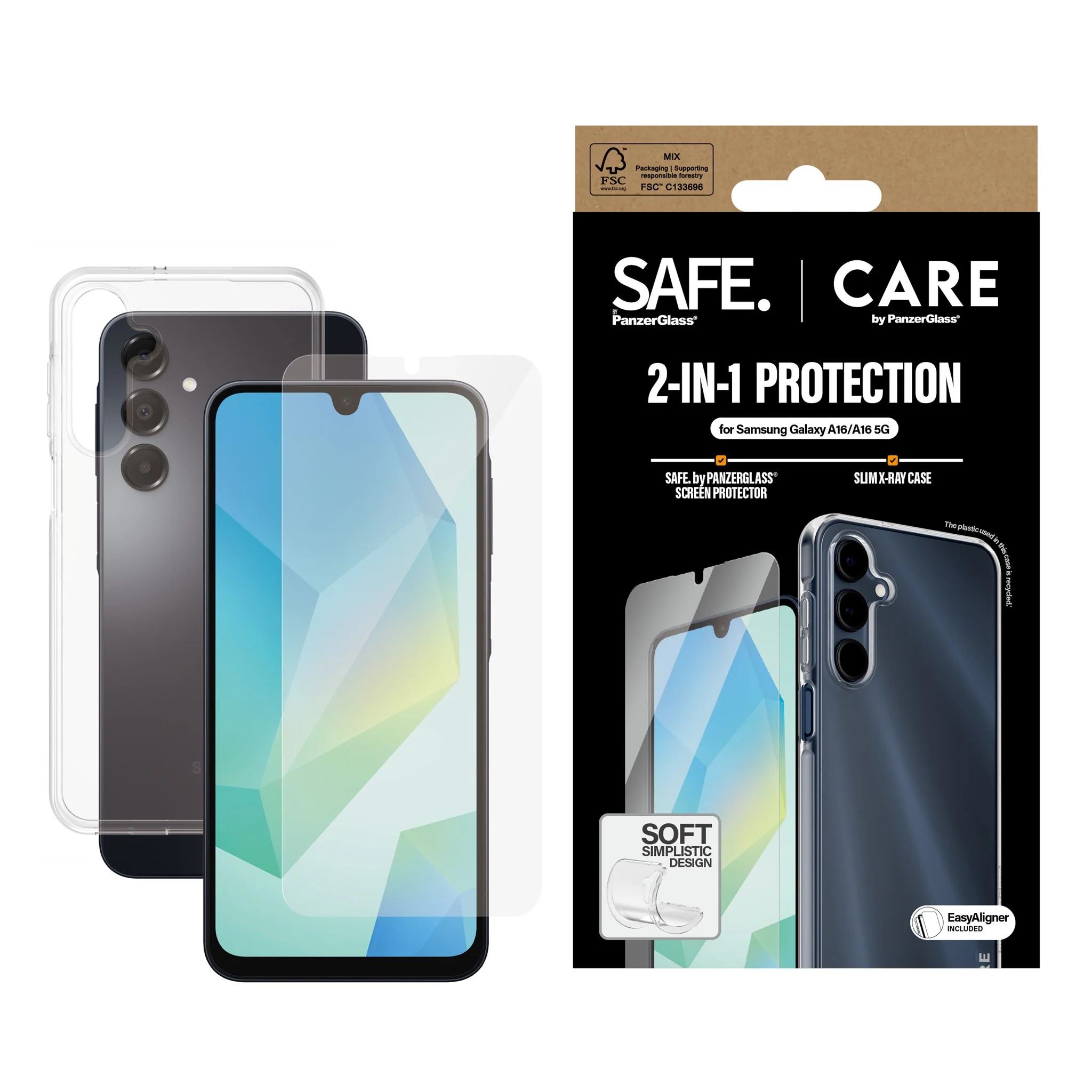 CARE⢠by PanzerGlass® 2-in-1 Bundle Samsung Galaxy A16 4G | A16 5G - Image 2