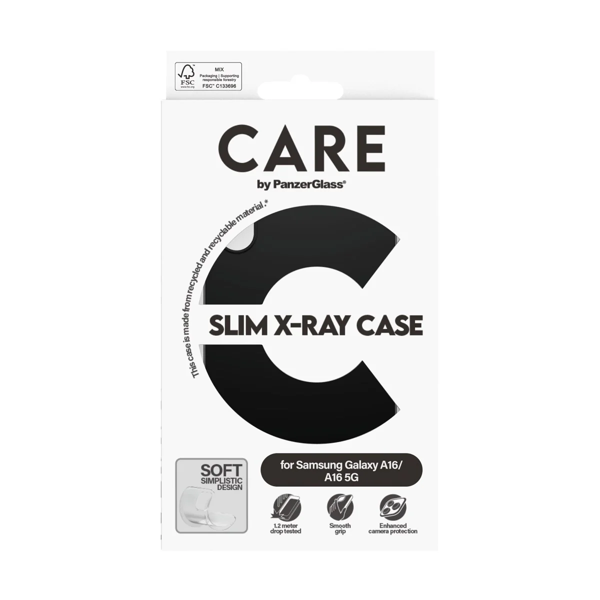 CARE⢠by PanzerGlass® Case Black Samsung Galaxy A16 4G | A16 5G - Image 3