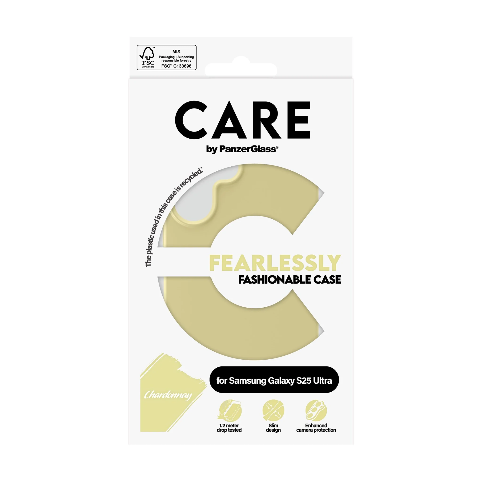 CARE™ by PanzerGlass® Case Chardonnay Samsung Galaxy S25 Ultra - Image 3
