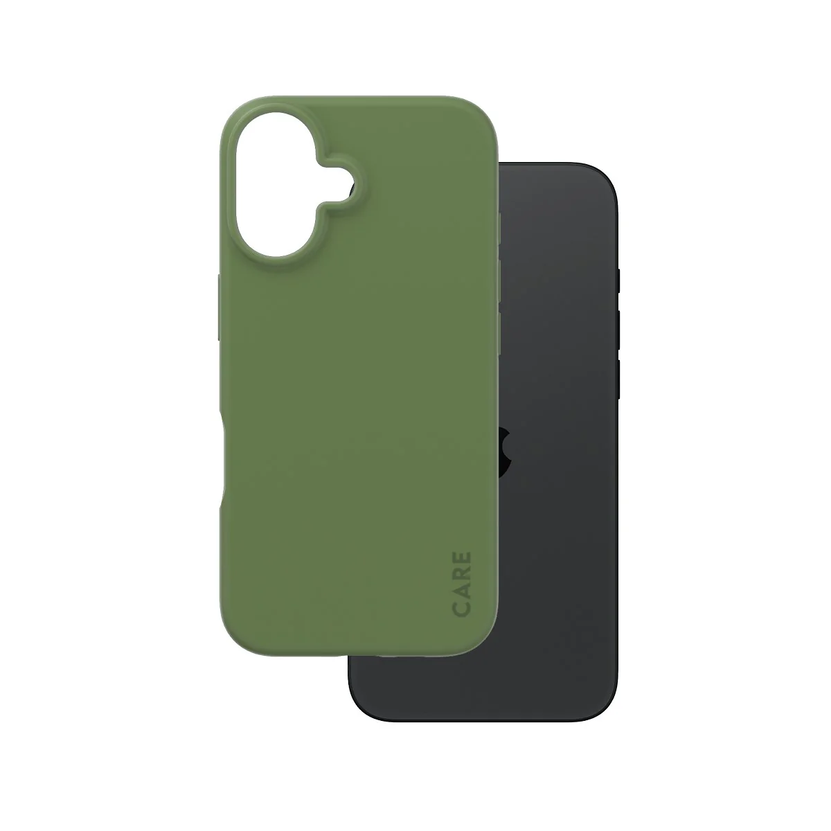CARE™ by PanzerGlass® Case Green iPhone 16