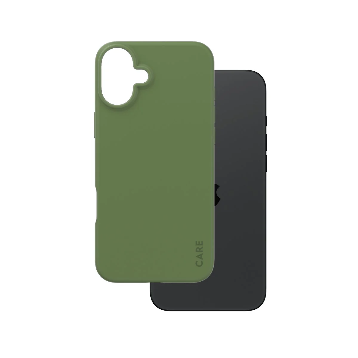 CARE™ by PanzerGlass® Case Green iPhone 16 Plus