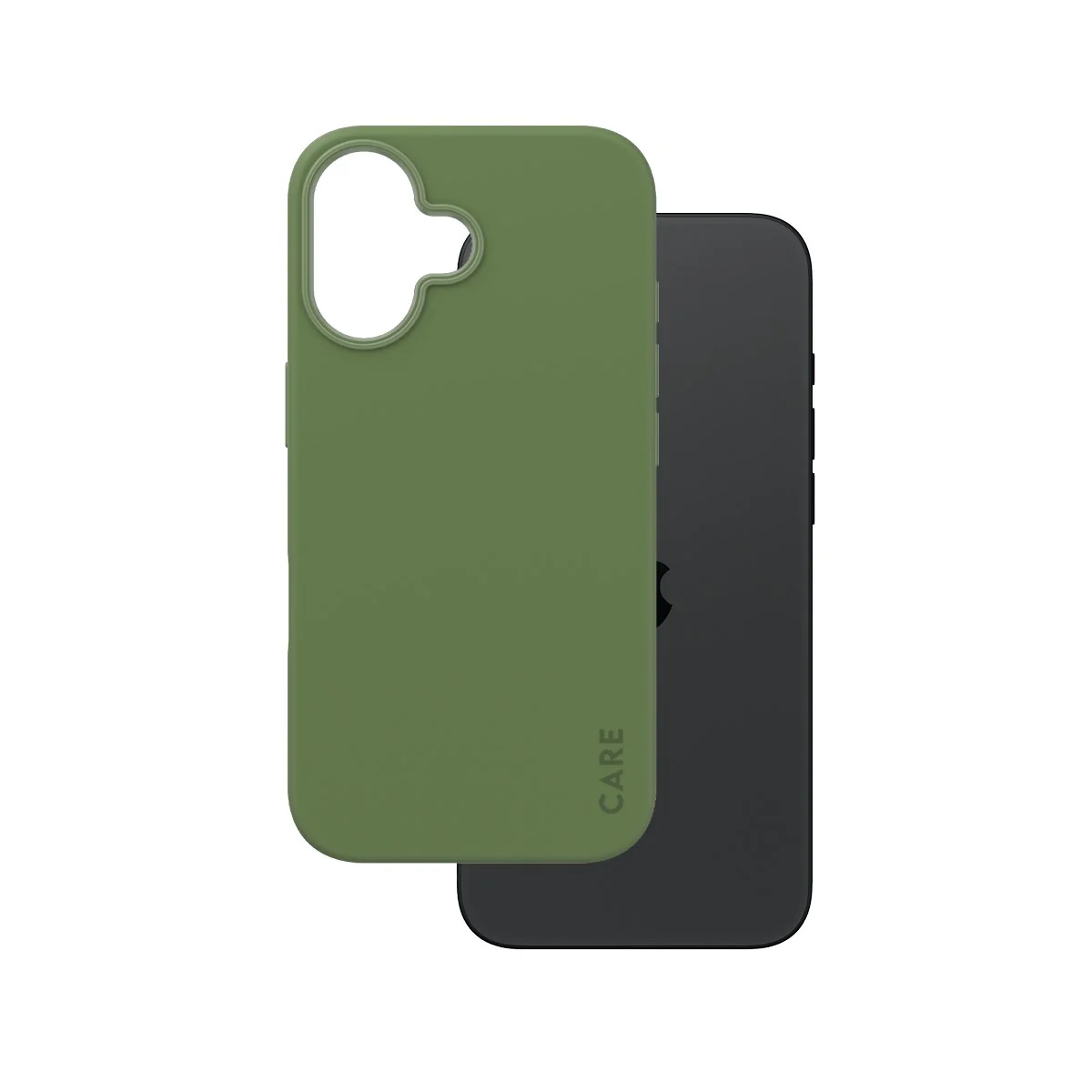 CARE™ by PanzerGlass® Case Green w. MagSafe iPhone 16