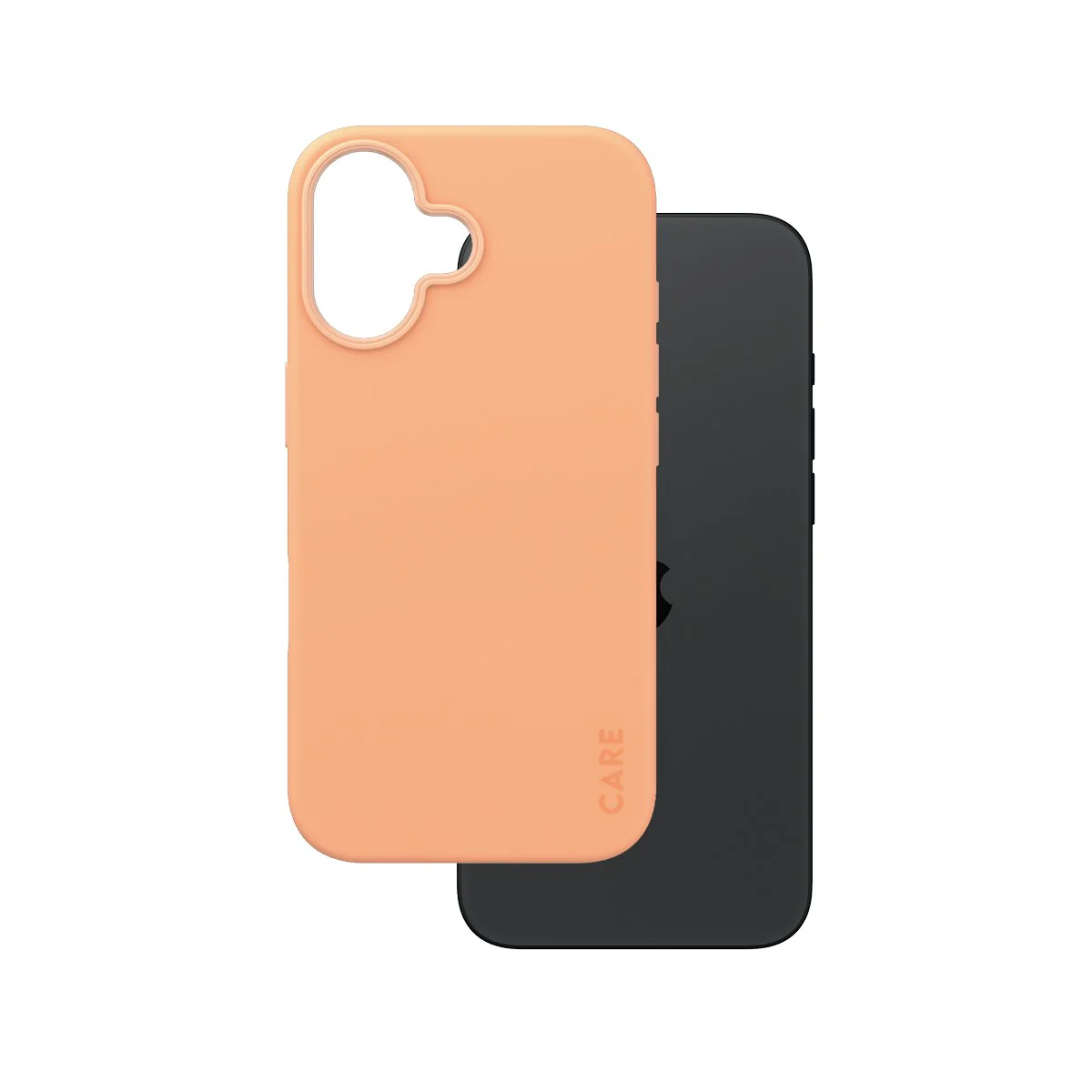 CARE™ by PanzerGlass® Case Peachy w. MagSafe iPhone 16