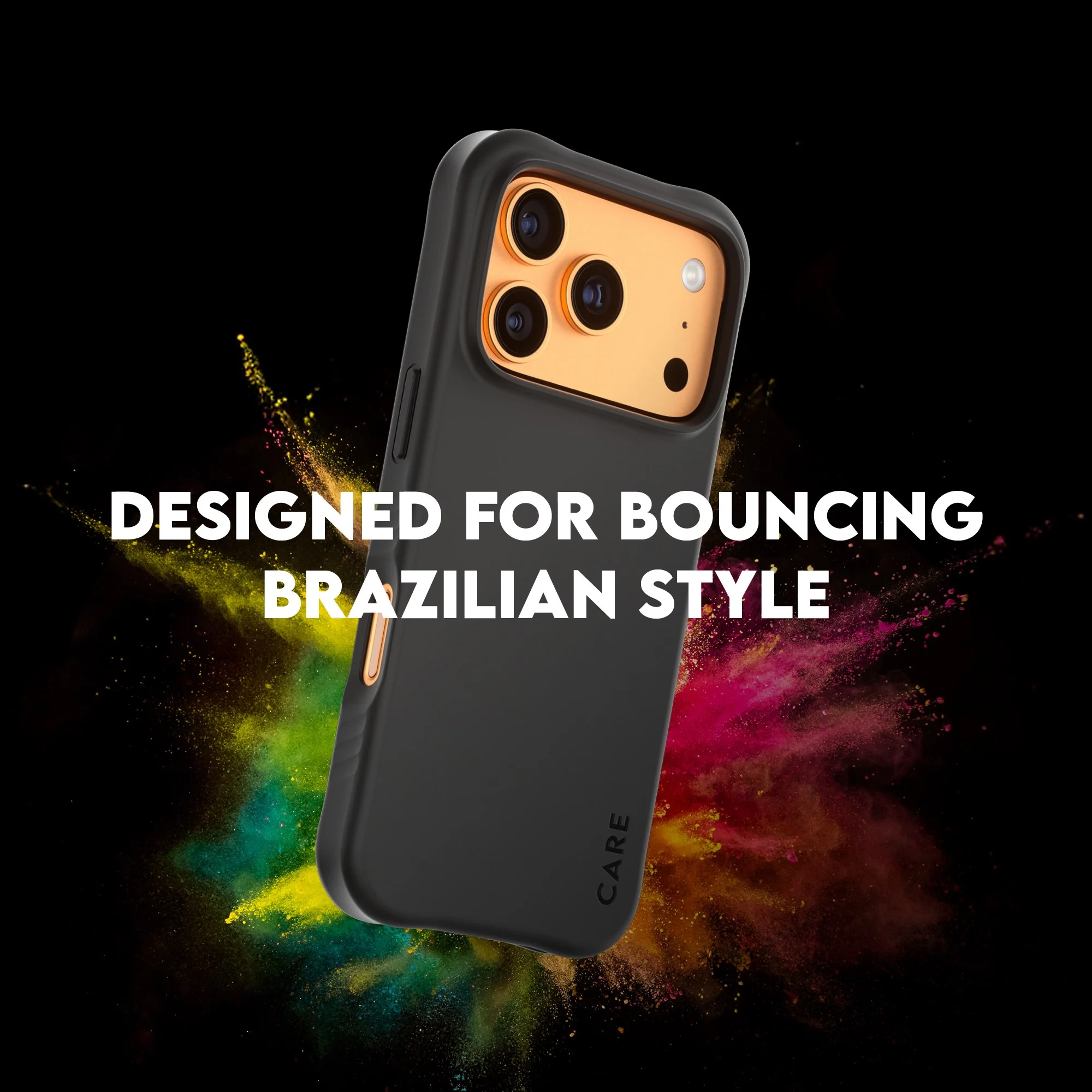 CARE™ by PanzerGlass® Samba Case Black w. MagSafe iPhone 17 Pro - Image 7