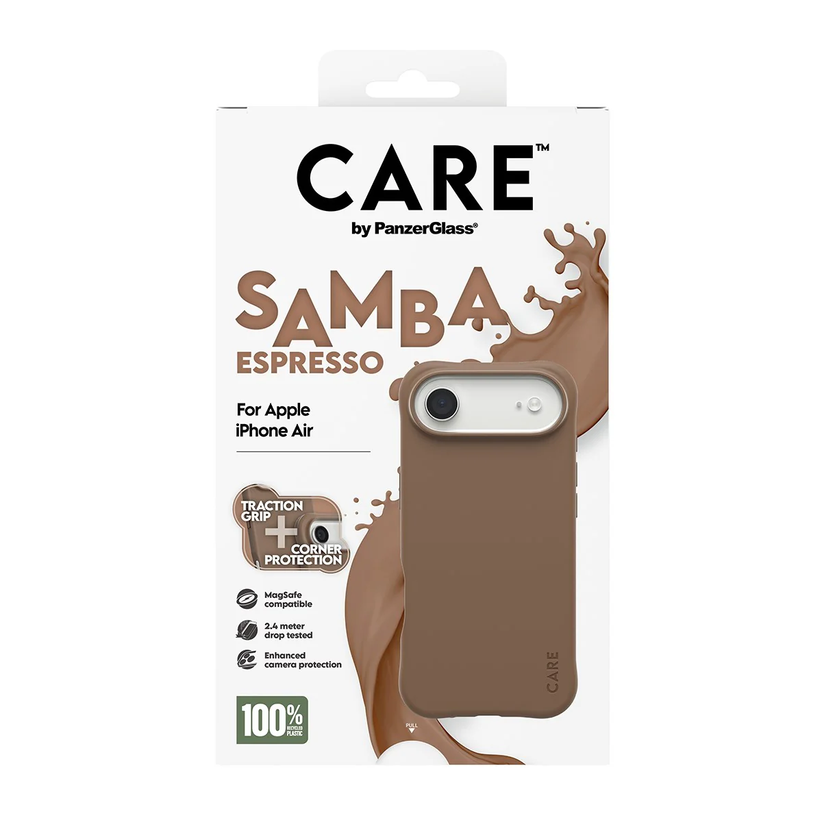 CARE⢠by PanzerGlass® Samba Case Espresso w. MagSafe iPhone Air - Image 3