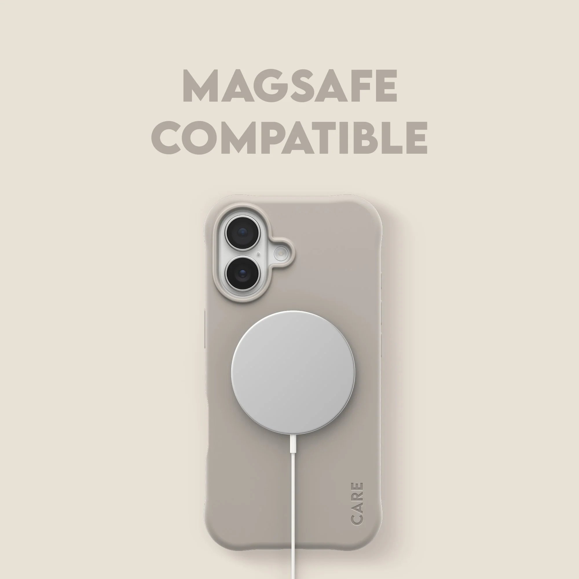 CARE™ by PanzerGlass® Samba Case Vanilla w. MagSafe iPhone 17 - Image 10