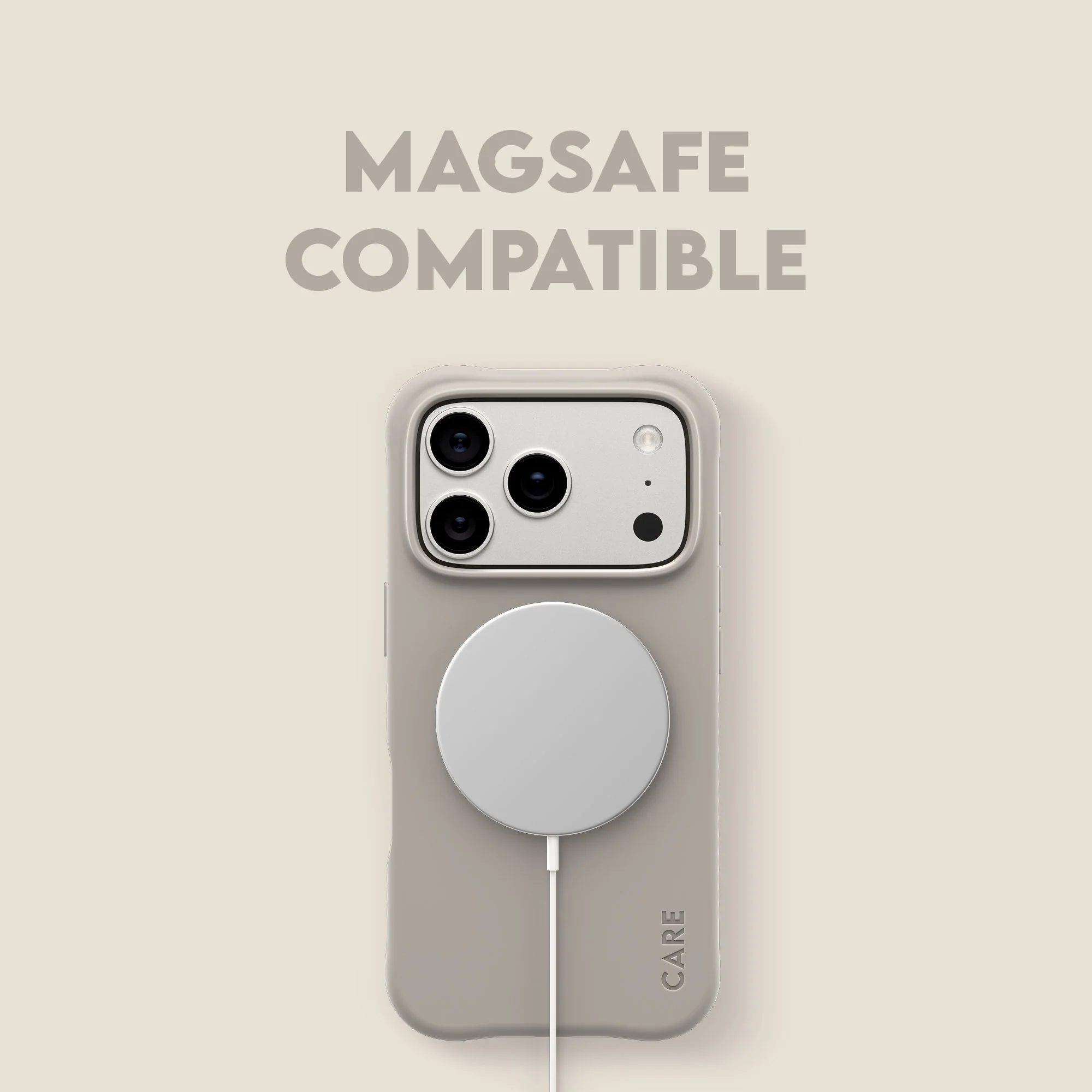 CARE™ by PanzerGlass® Samba Case Vanilla w. MagSafe iPhone 17 Pro - Image 10