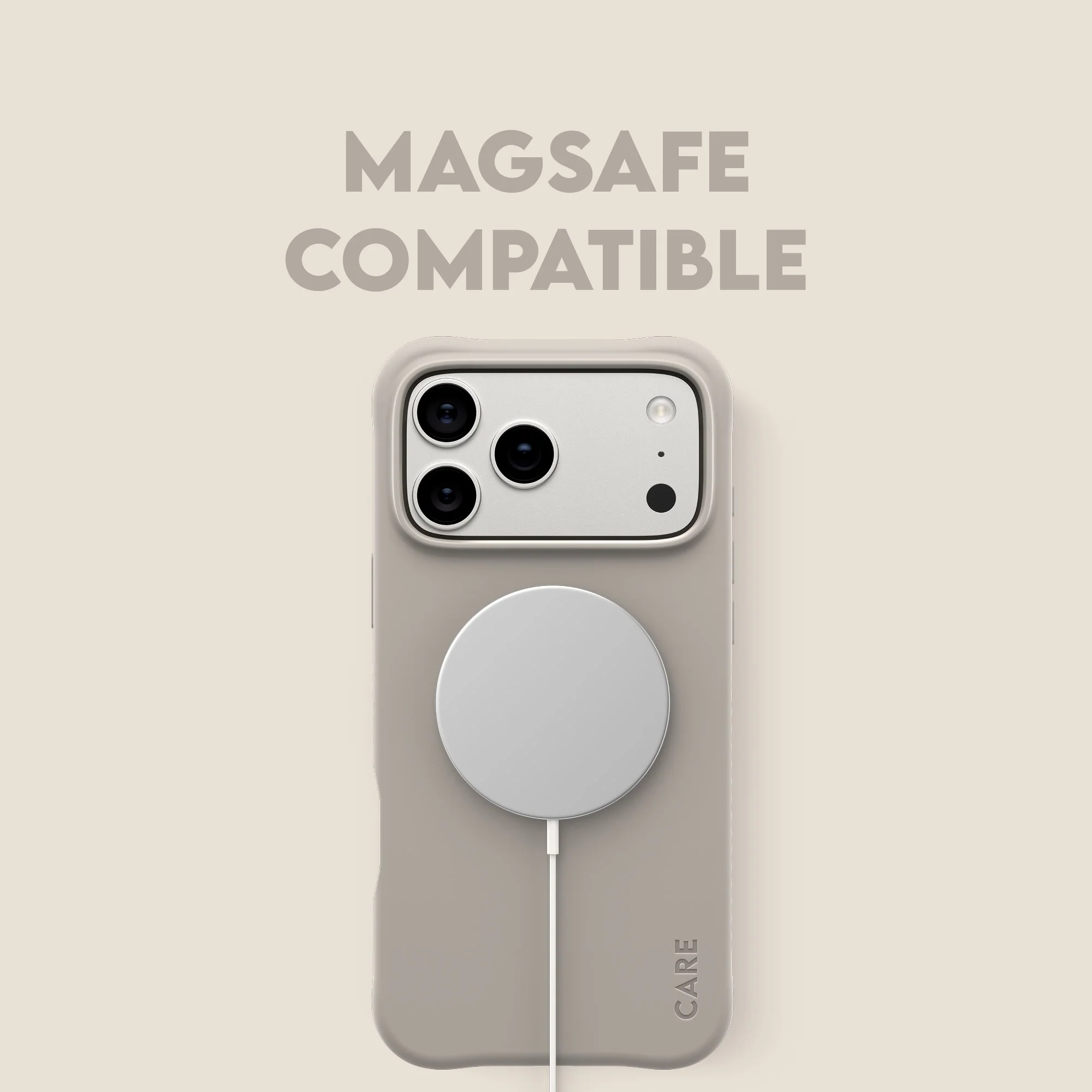 CARE⢠by PanzerGlass® Samba Case Vanilla w. MagSafe iPhone 17 Pro Max - Image 10